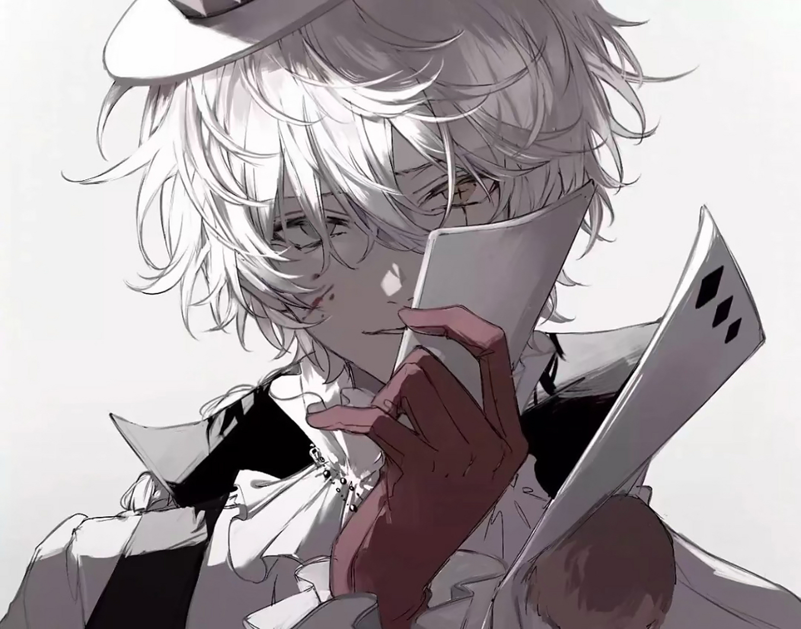 文豪 野犬:白毛帅哥 果戈里[打call] (nozz177) #文豪野犬# #插画