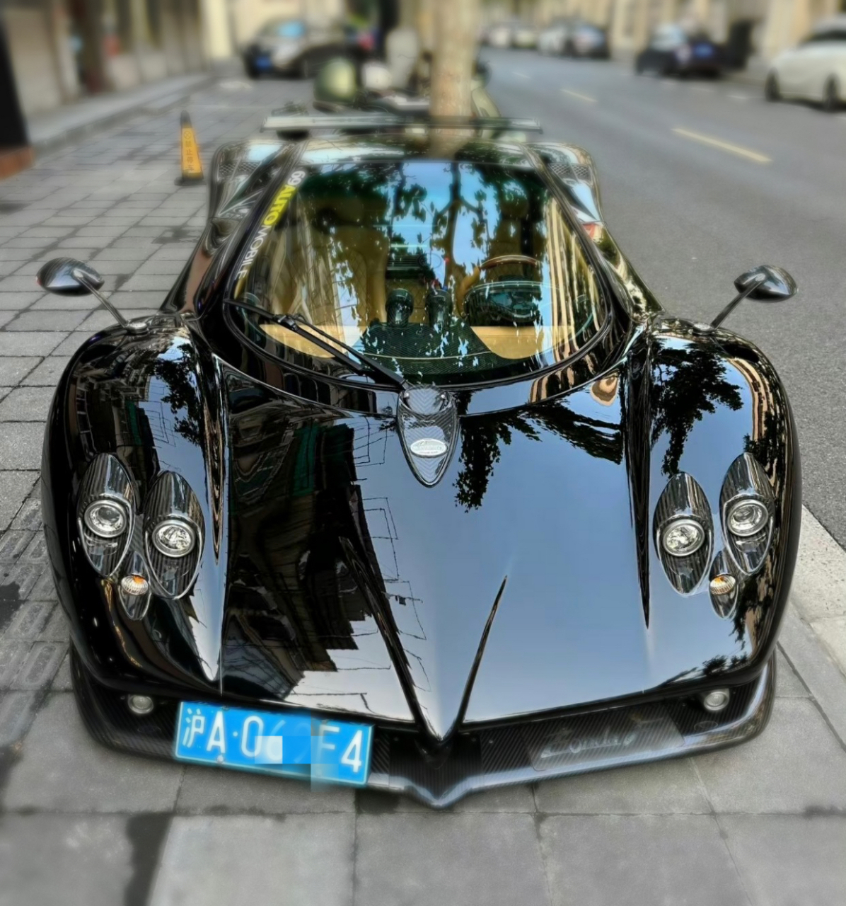好漂亮的车车# 帕加尼zonda f国内售价2500万元: 帕加尼zonda f的