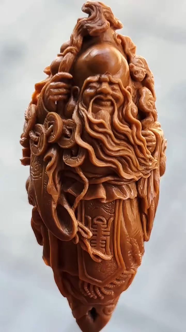 橄榄核雕作品欣赏