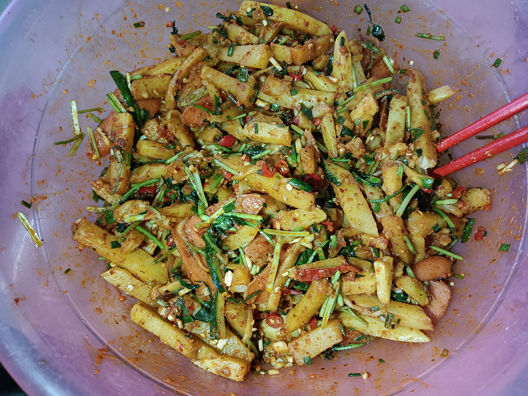 贵州超好吃的炸土豆,想吃吗?家人们,快来我亲自下厨