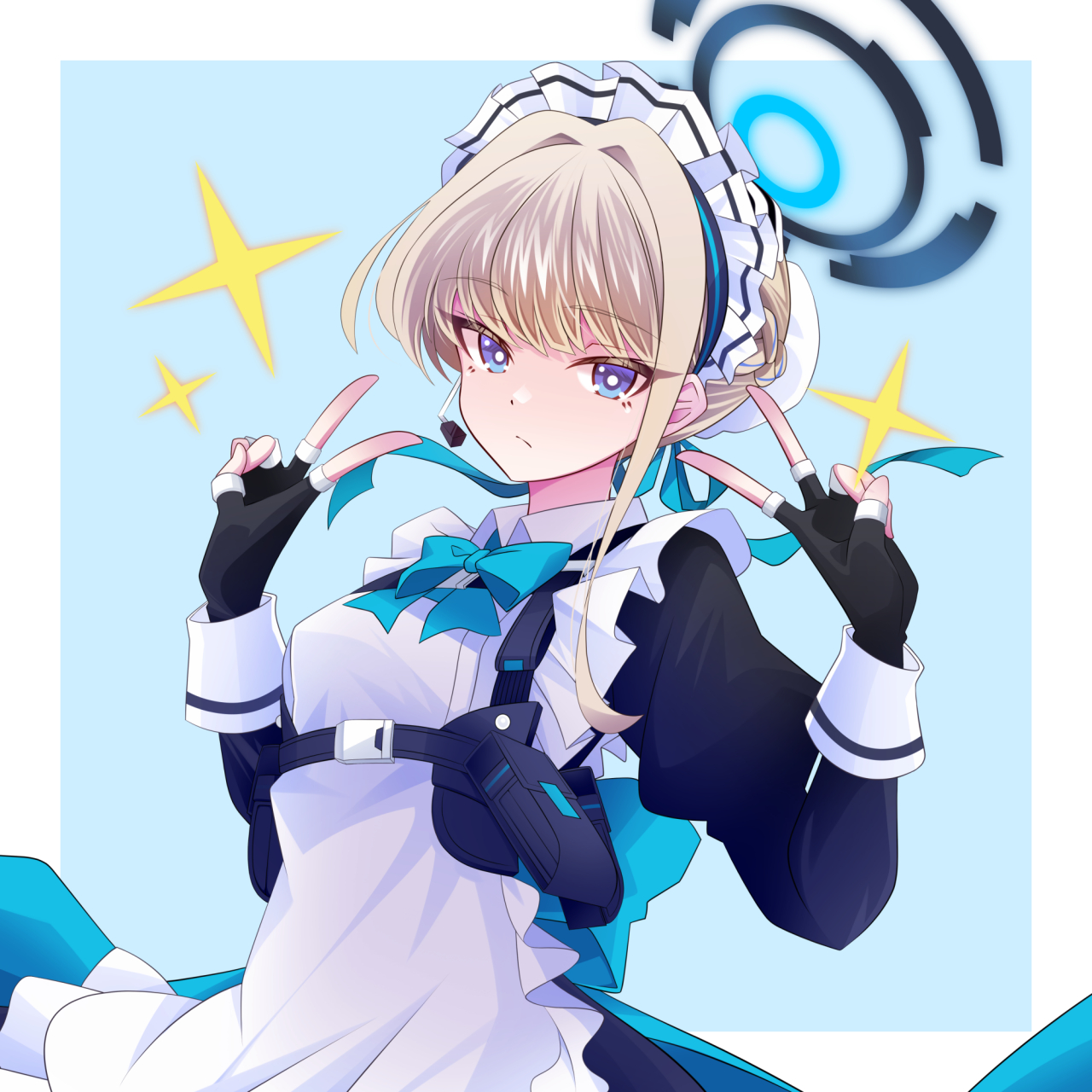 特工女仆(飞鸟马时) 画师:akizawa#二次元美图# #我爱二次元# #碧蓝