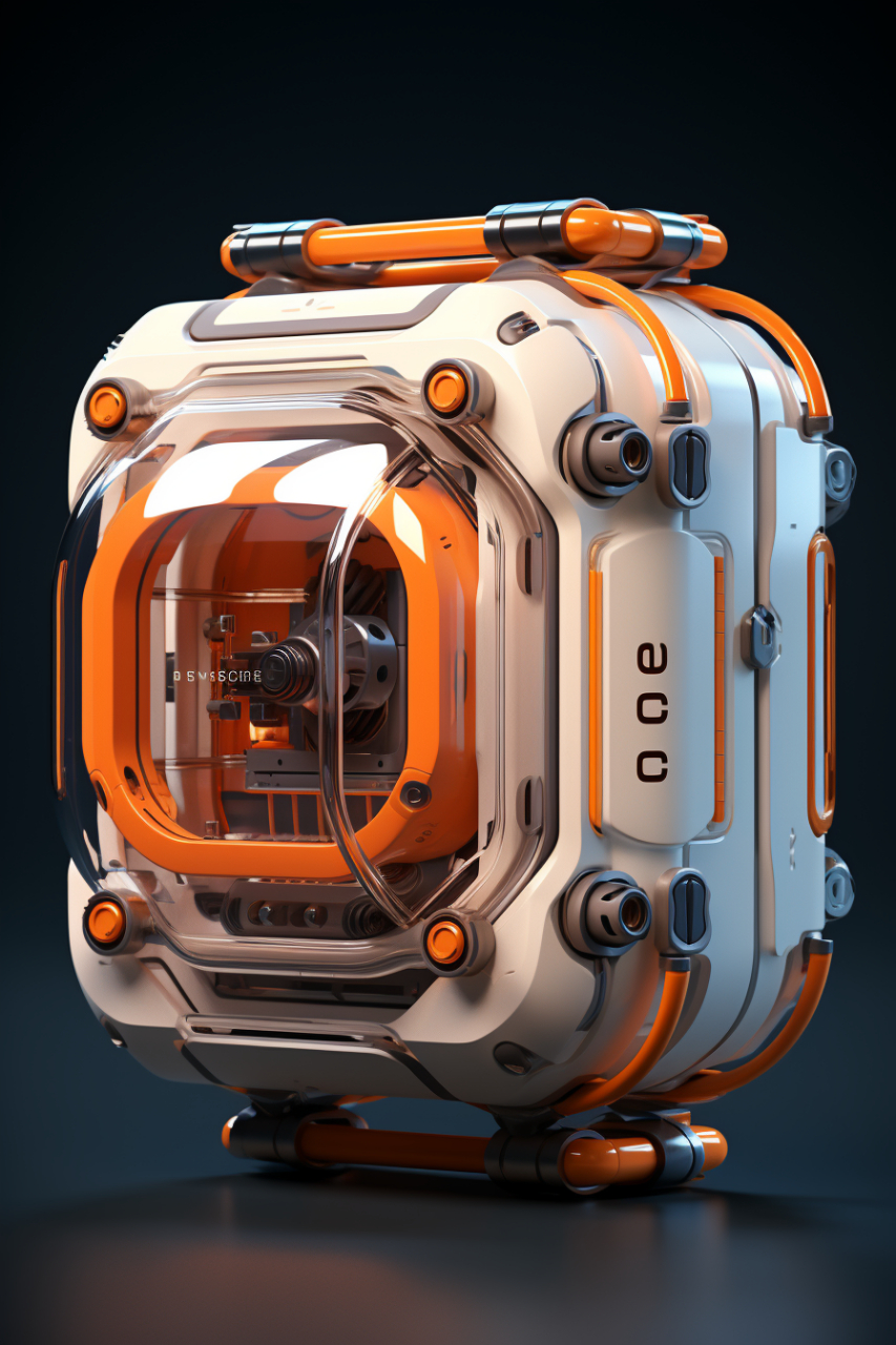 未来主义的摄影头#ai绘画# #机械# #工业设计