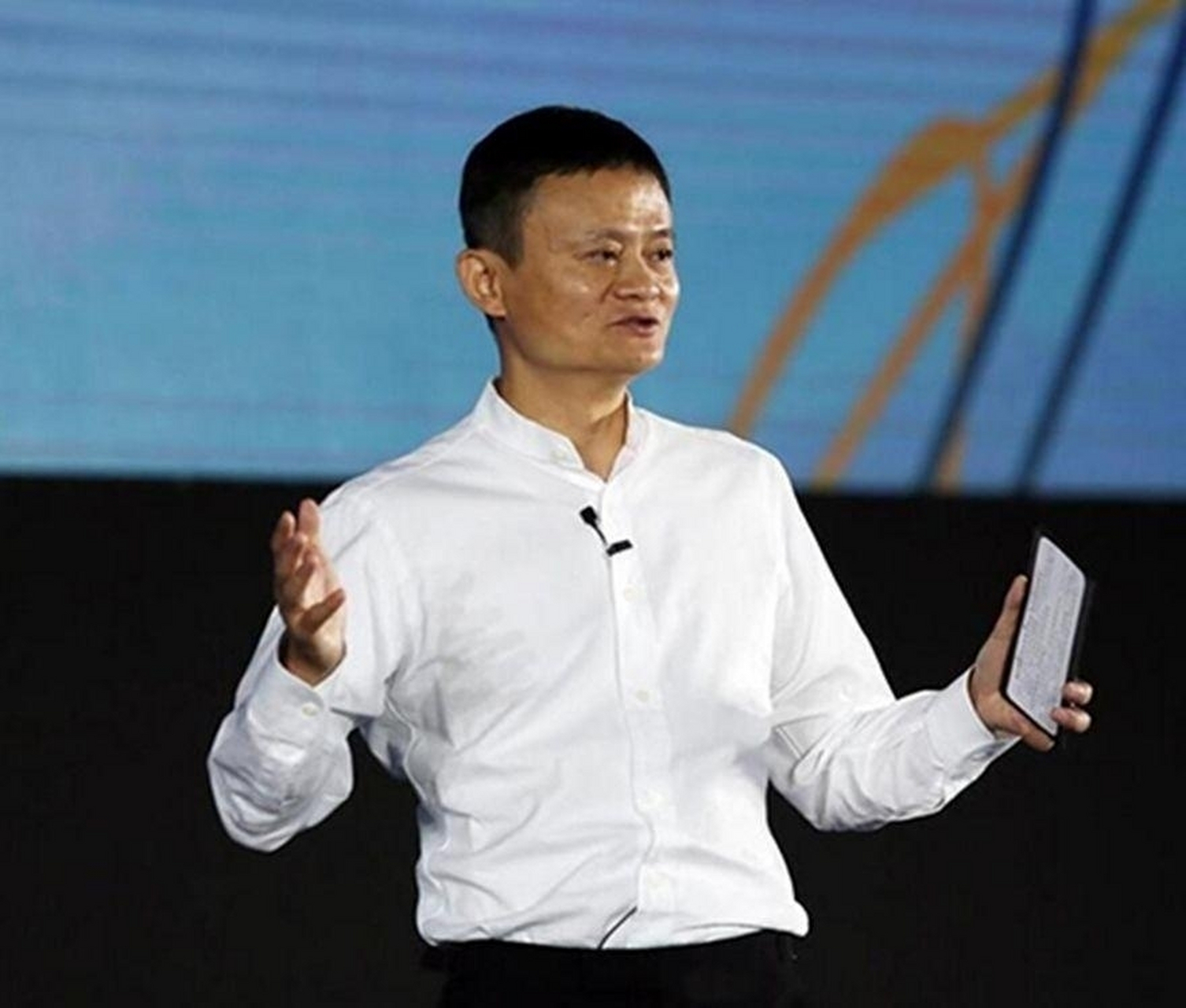 马云吃泡面太有画面感了!