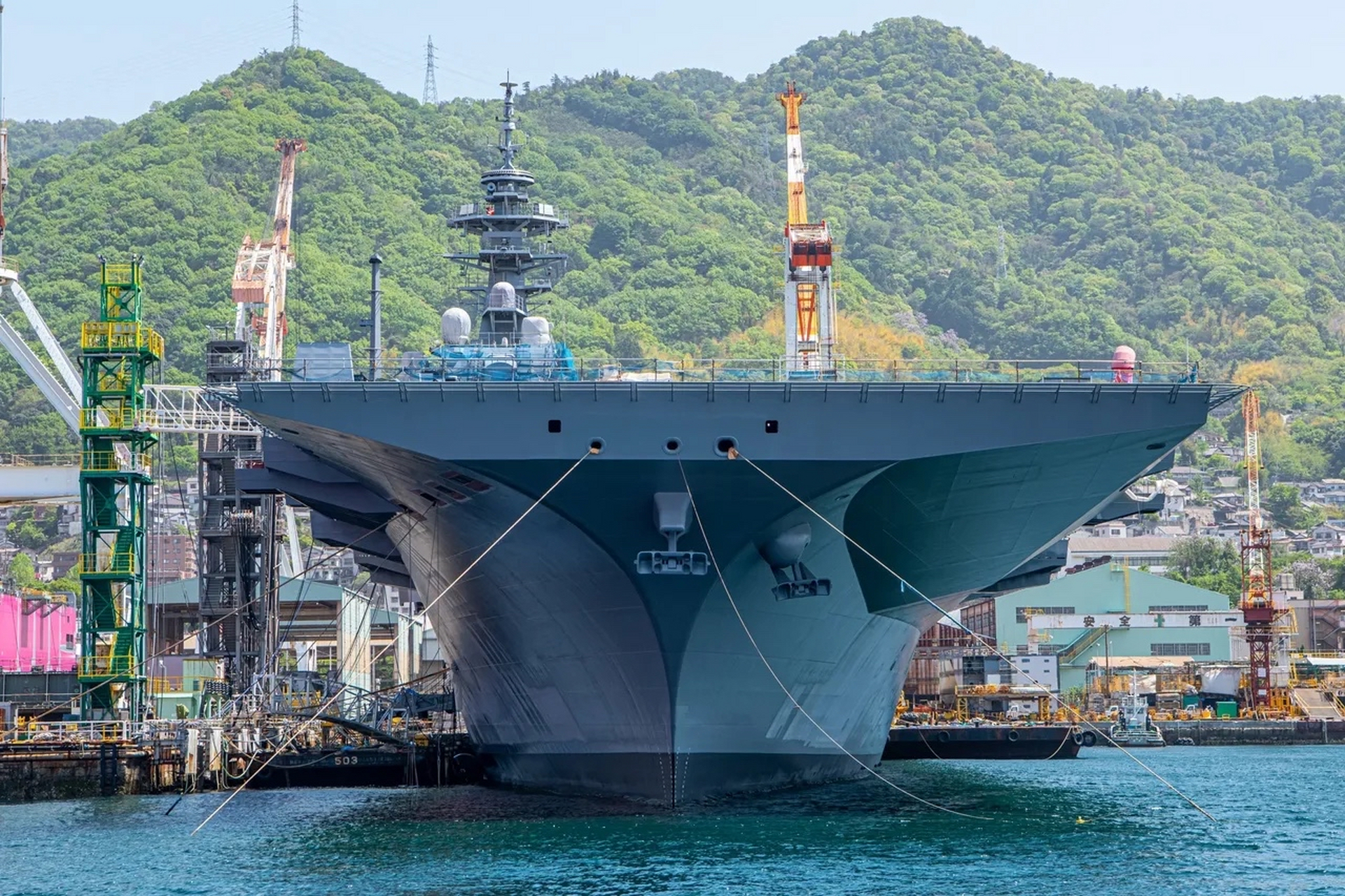 日本9591海上自卫队ddh-184加贺号 出云级轻型航空母舰 该舰的