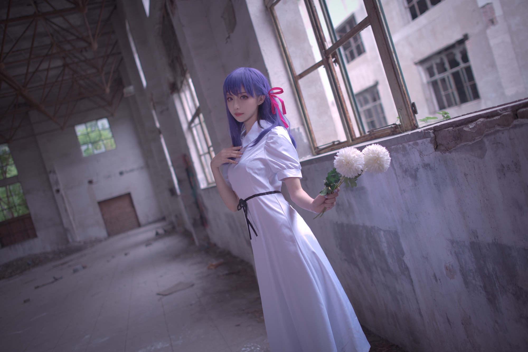 「典藏版cosplay」第1期:轻纱罗曼细柳腰的间桐樱,永远的爱