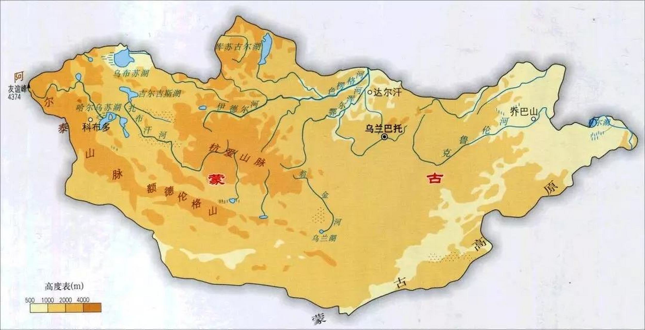 额仑草原地图图片