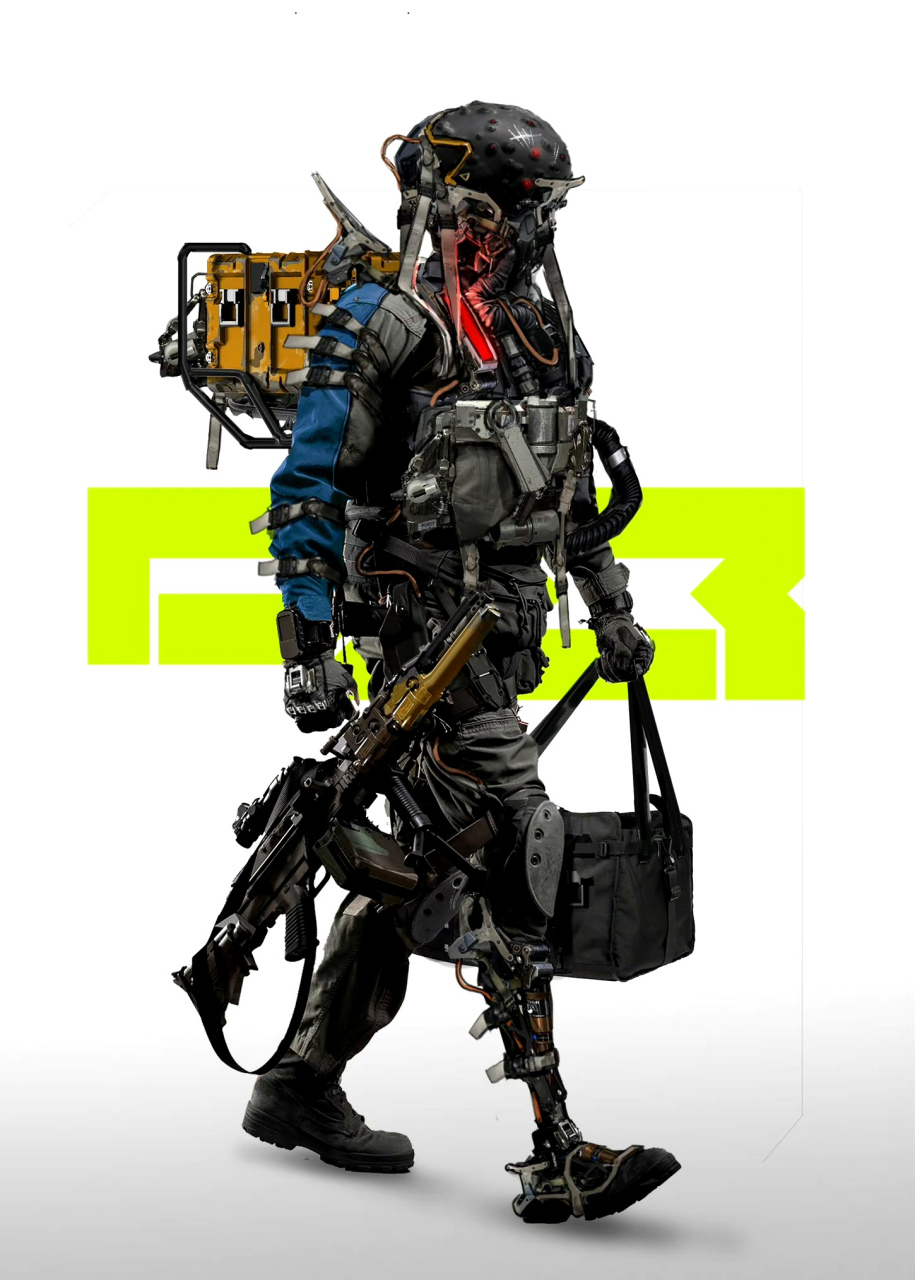 johnson ting 笔下的幻想世界 ​​​,人形机甲的各种形态.