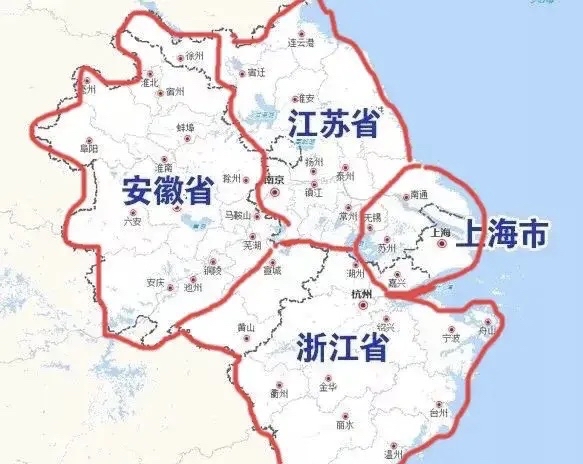 長三角行政區劃調整建議