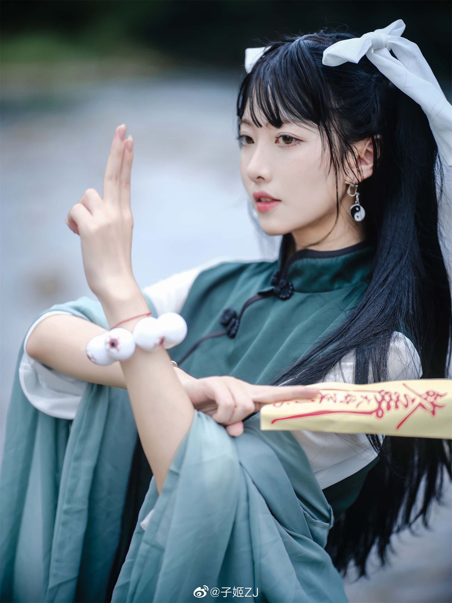 子姬ZJ绝美cos药指，我在江南水乡等你。