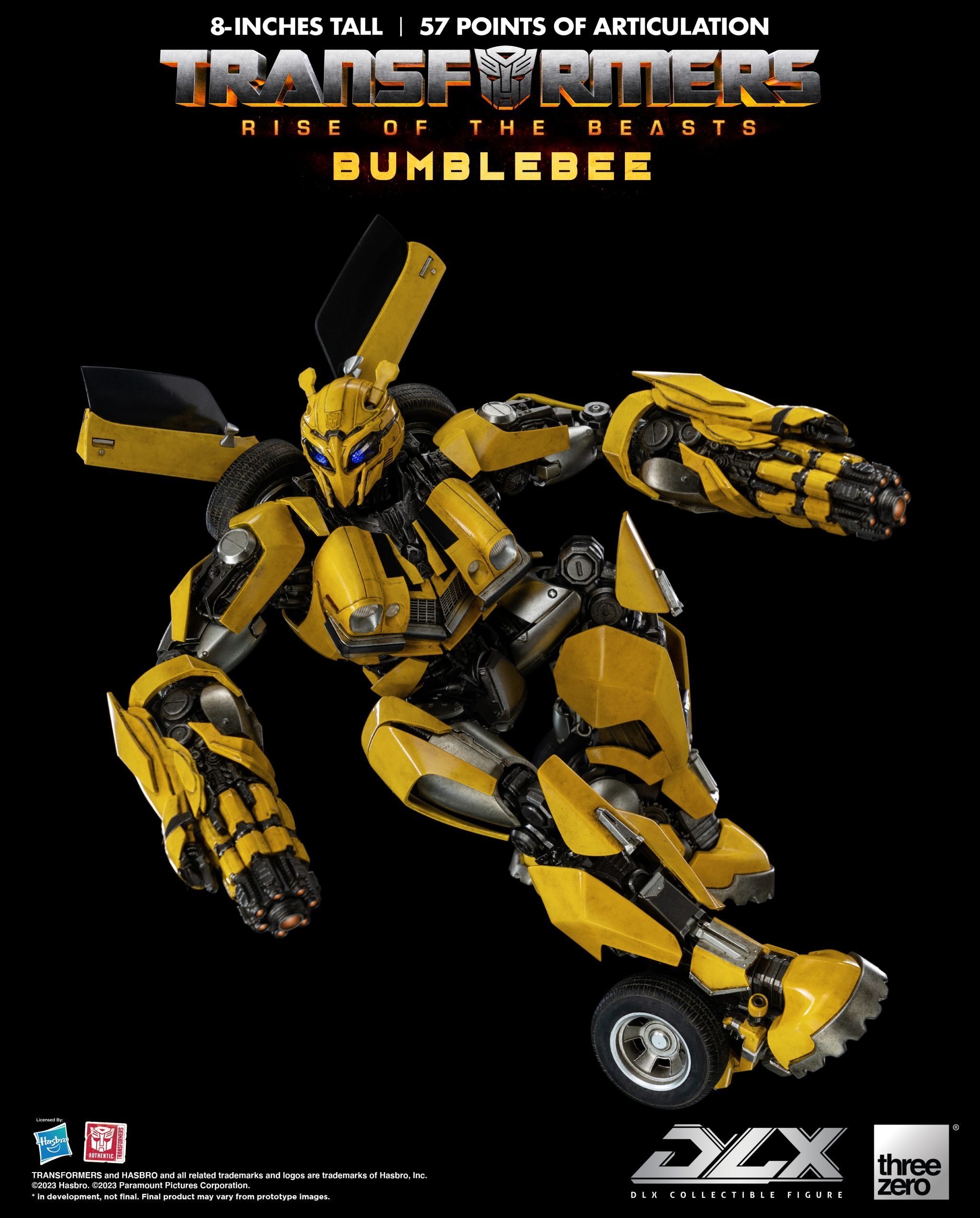 模型欣赏:threezero《变形金刚:超能勇士崛起》dlx 大黄蜂