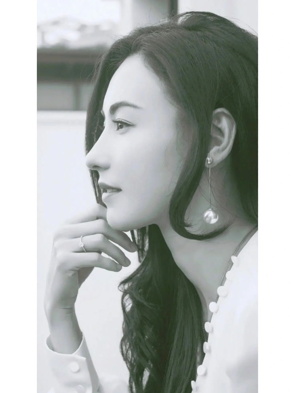 张柏芝的绝美神仙级别侧颜!