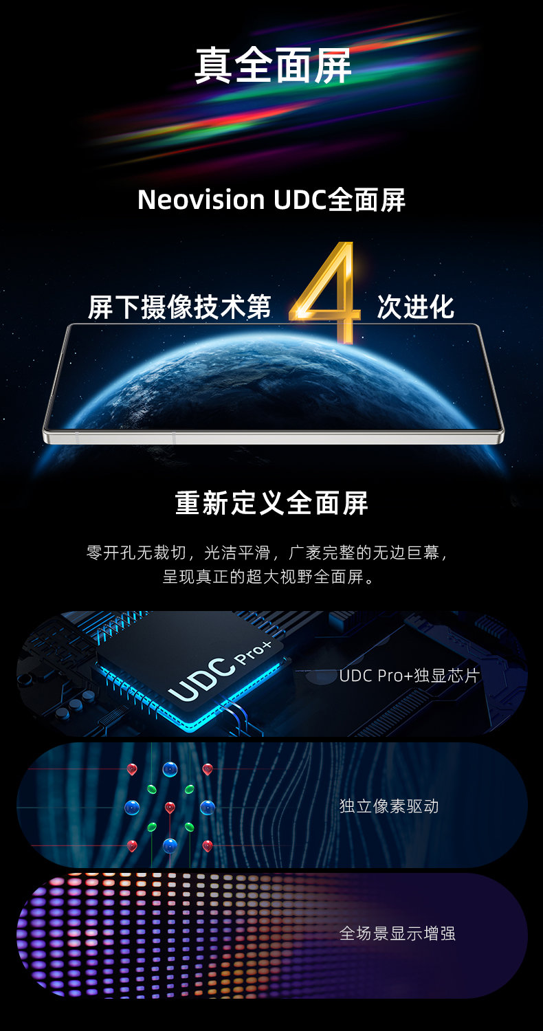 nubia z50 ultra新品发布:中兴第四代屏下镜头