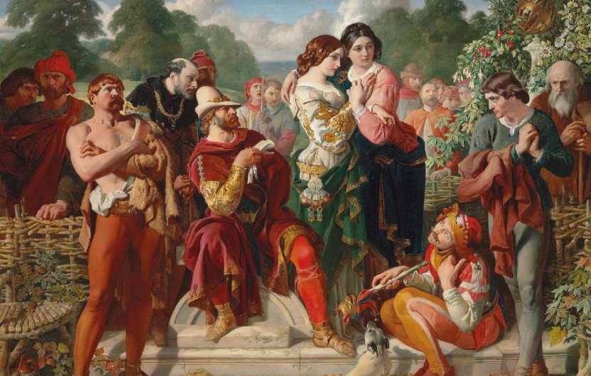 名画鉴赏:《摔跤手》(埃蒂)