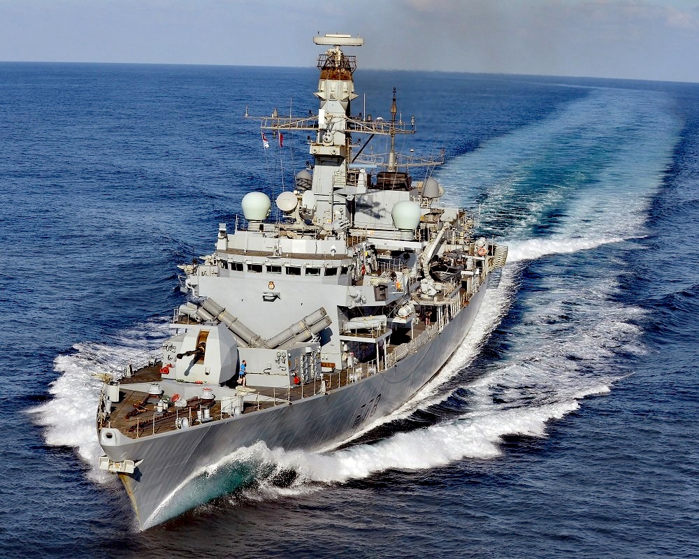 舰船欣赏:英国海军 23型护卫舰