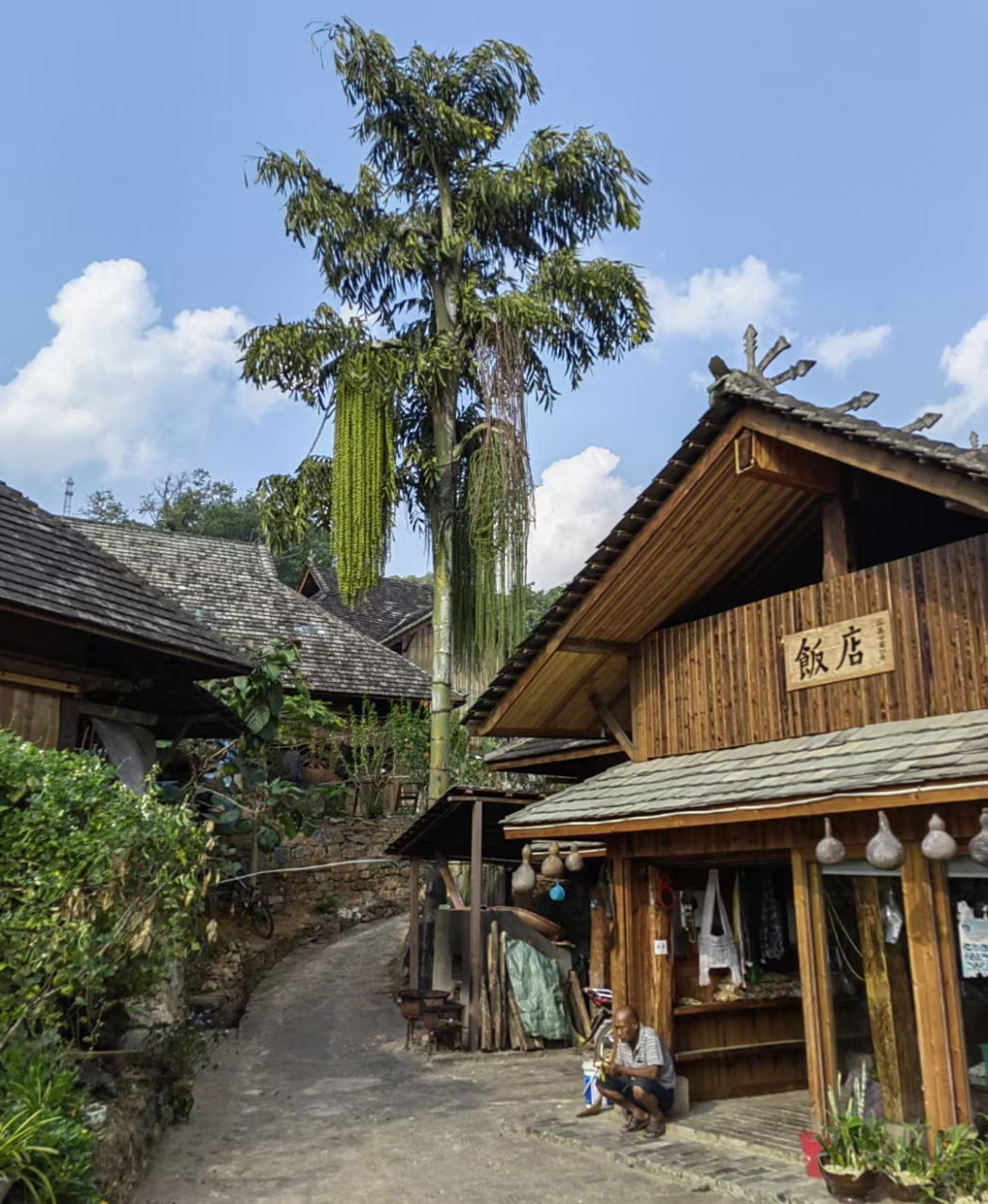 云南普洱市,澜沧拉枯族自治县,翁基布朗族古寨云南行之翁基古寨,是一