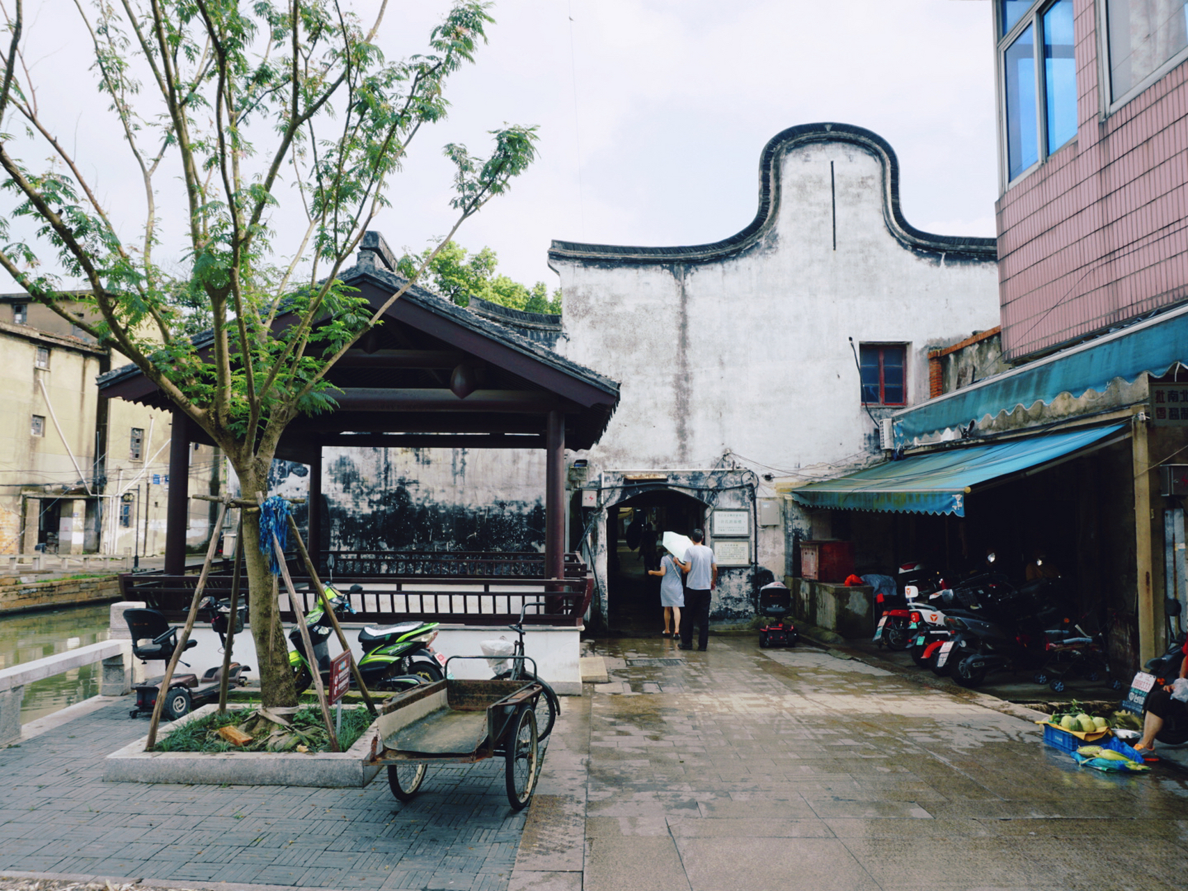 苏州吴江芦墟古镇旅游攻略  我推荐江苏苏州吴江市芦墟古镇.