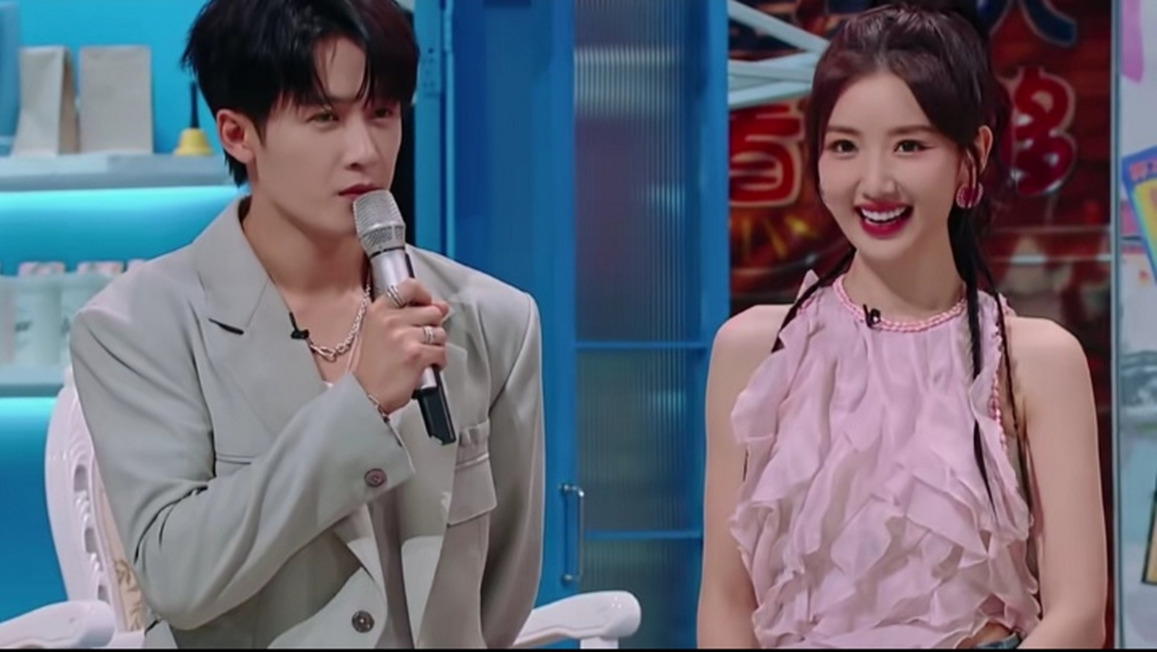 檀健次# #毛晓彤