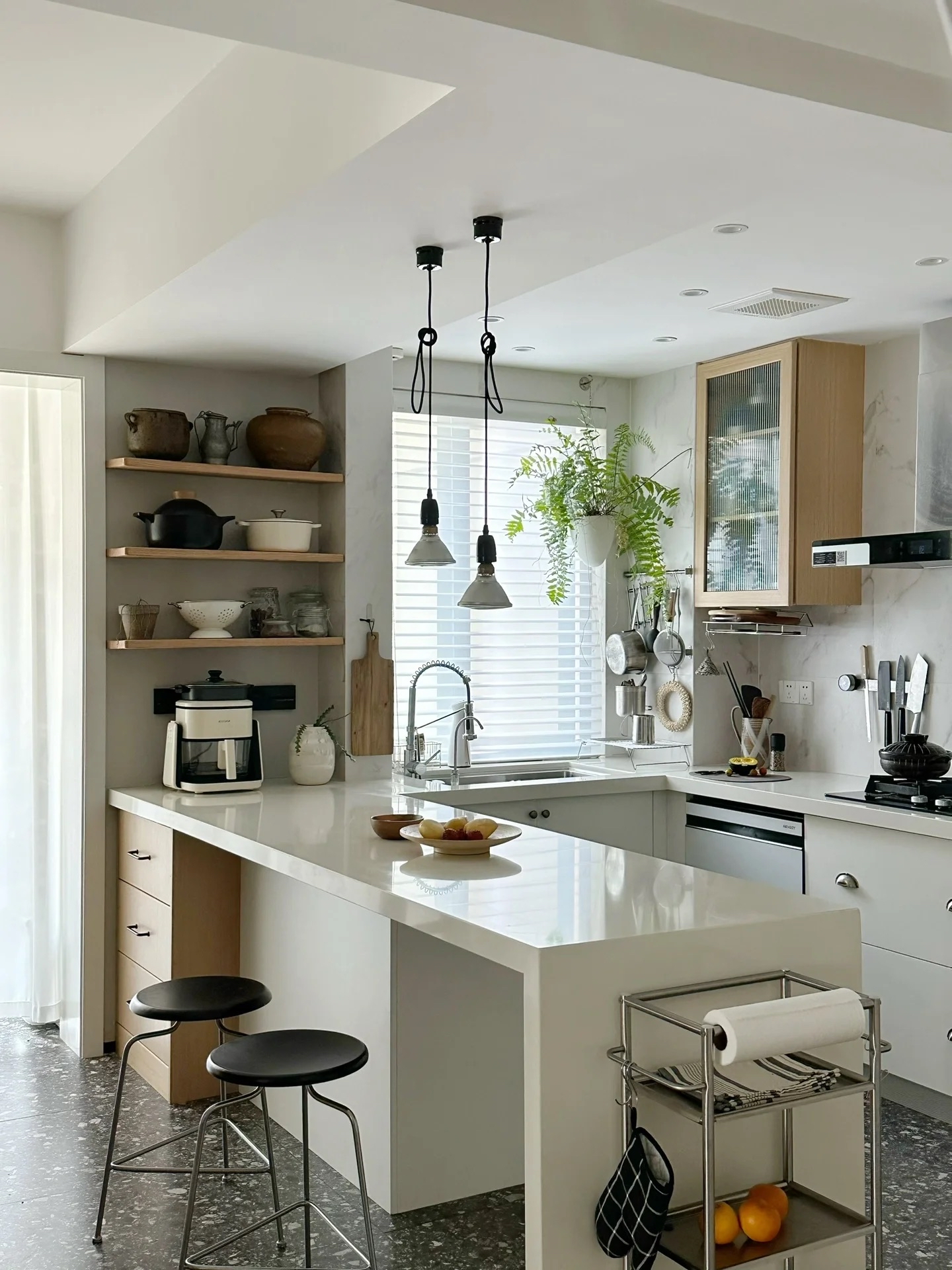 住了三年的家,我的开放式厨房真是漂亮又实用到爆炸!