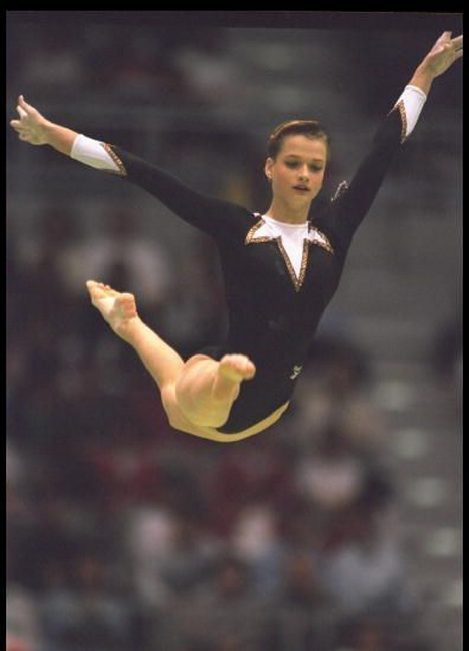 俄罗斯体操名将霍尔金娜(一).