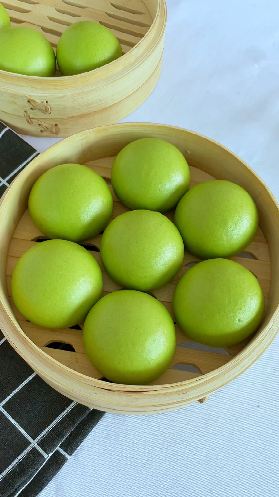 绵软菠菜馒头,春天里的专属味道