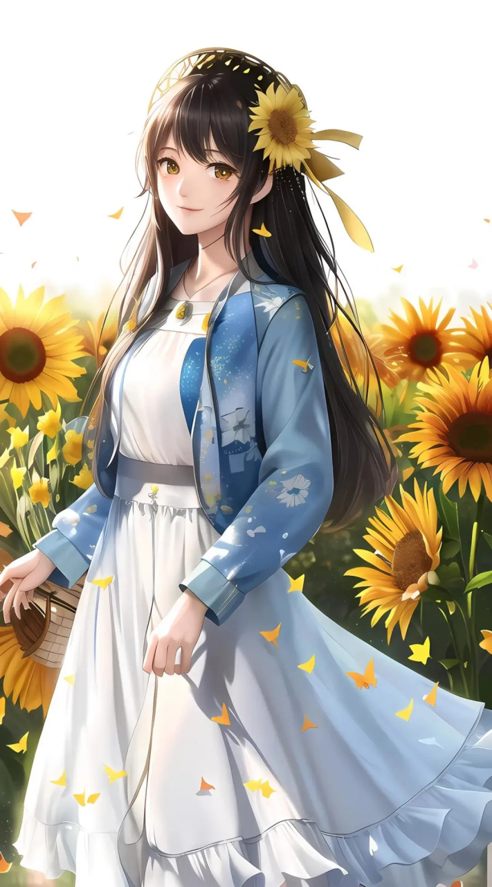 向日葵女孩