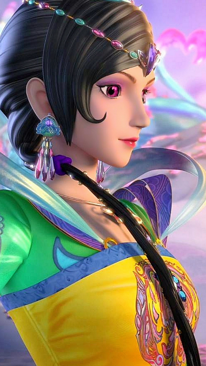 曼多拉动漫美图手机壁纸分享,她是叶罗丽仙境的女王