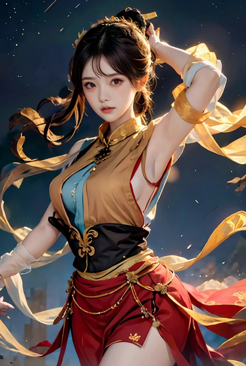 ai绘画# #美女# 古装美女