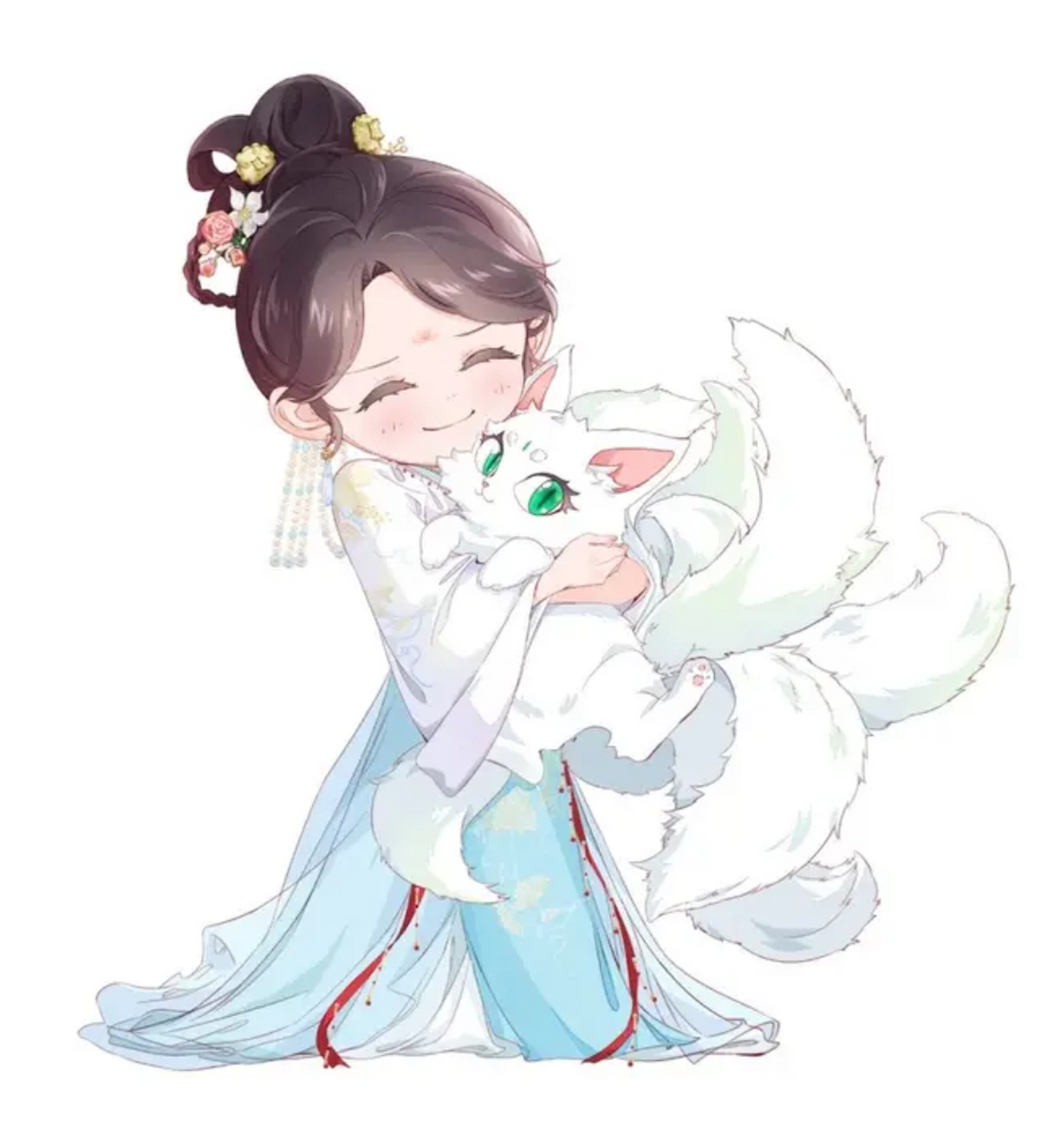 小夭&相柳  #二次元# #长相思