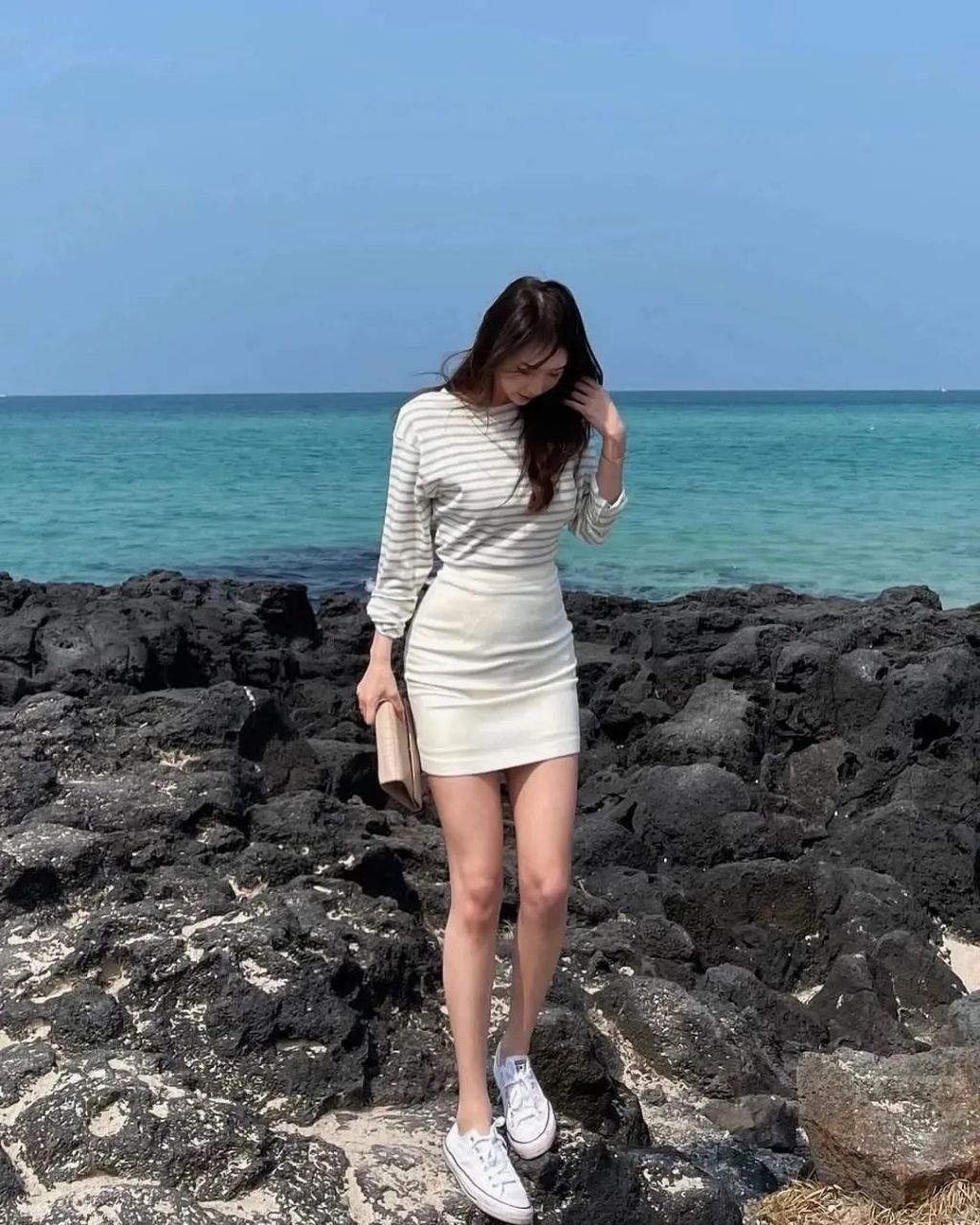 气质美女模特身材