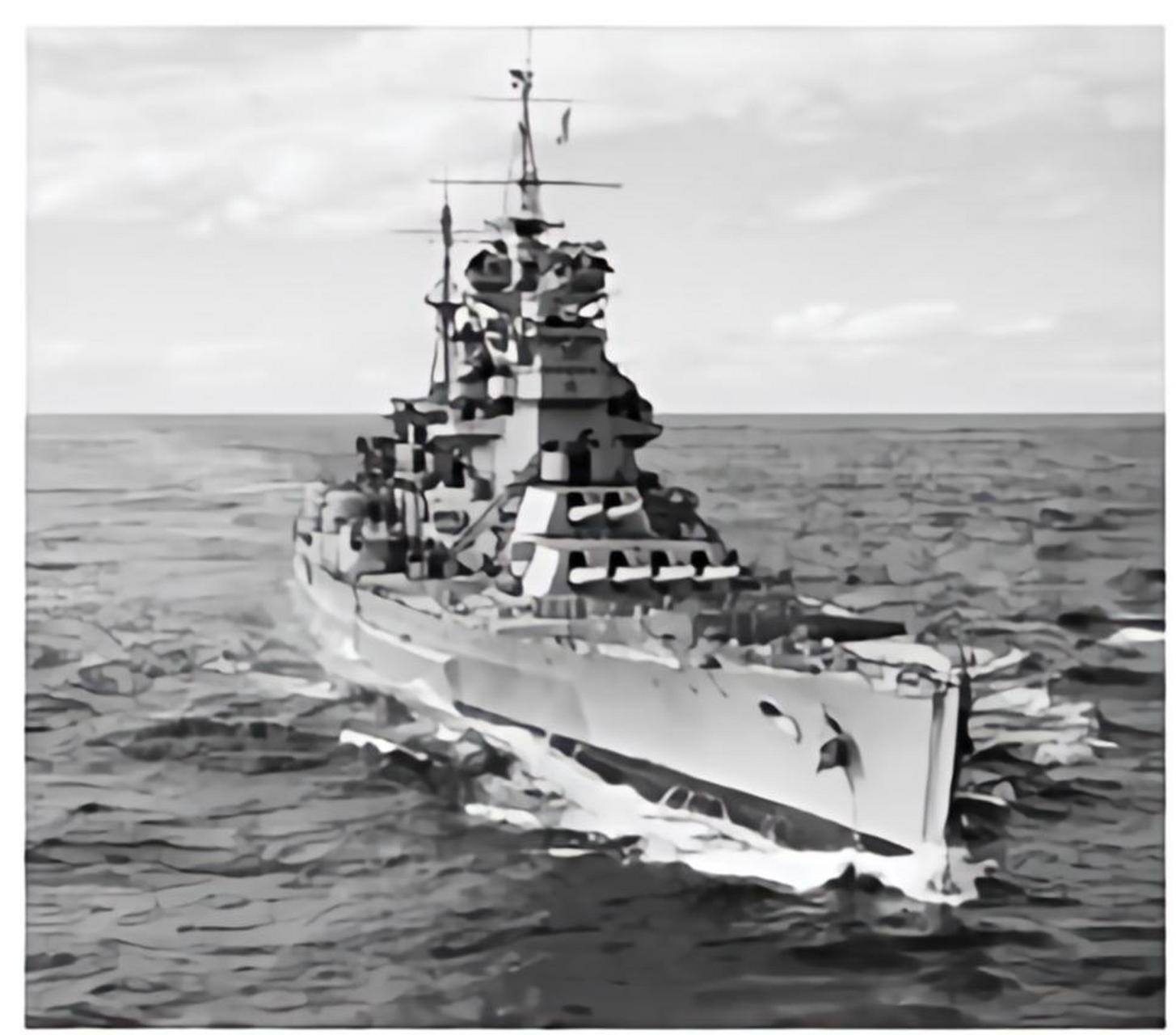 英国的"乔治五世"级五种战舰中的第三种,即"约克公爵"型,最值得一提的