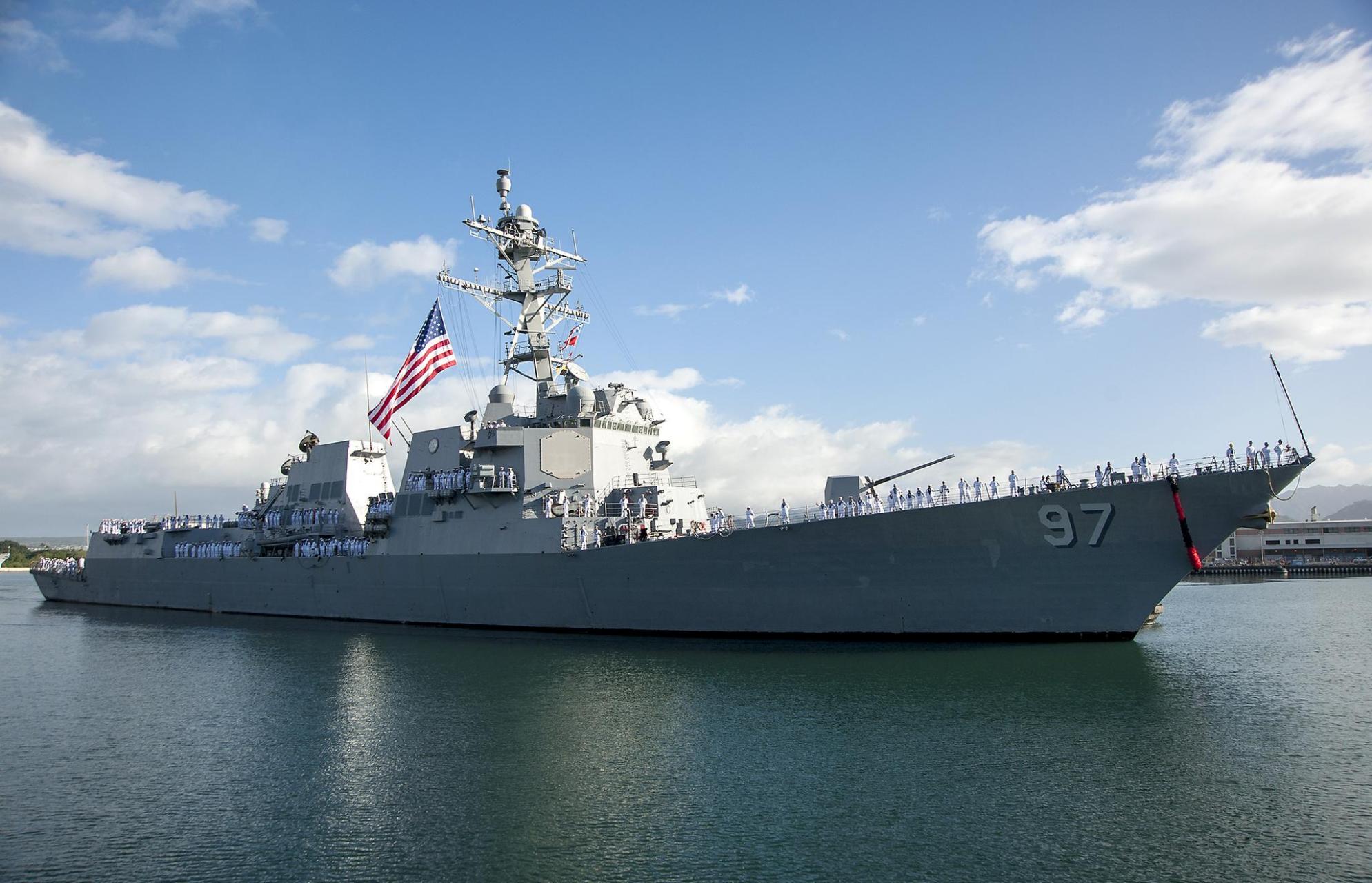 美国提康德罗加级巡洋舰:军工技术的深度之路  美国最先进大型水面