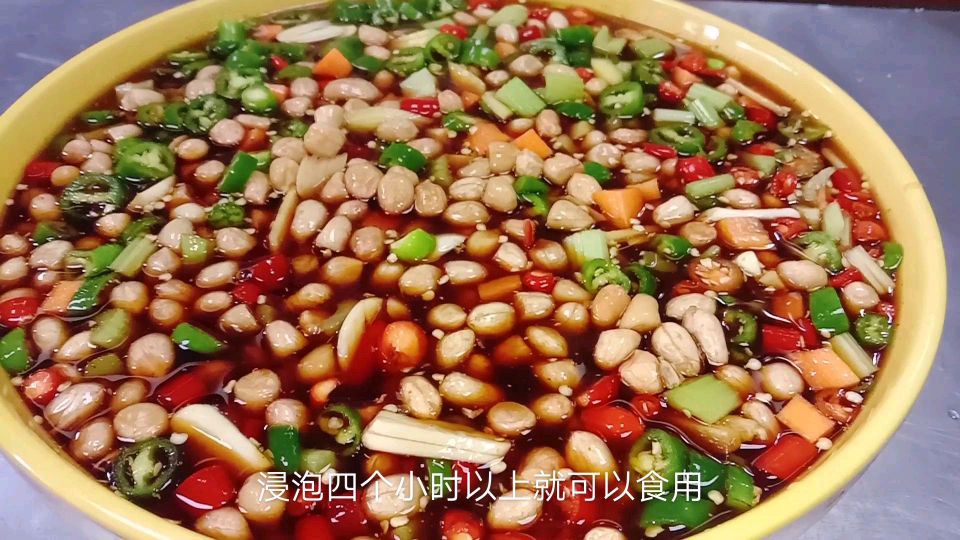 武家分享“生拌花生米”做法,比水煮好吃,比油炸健康