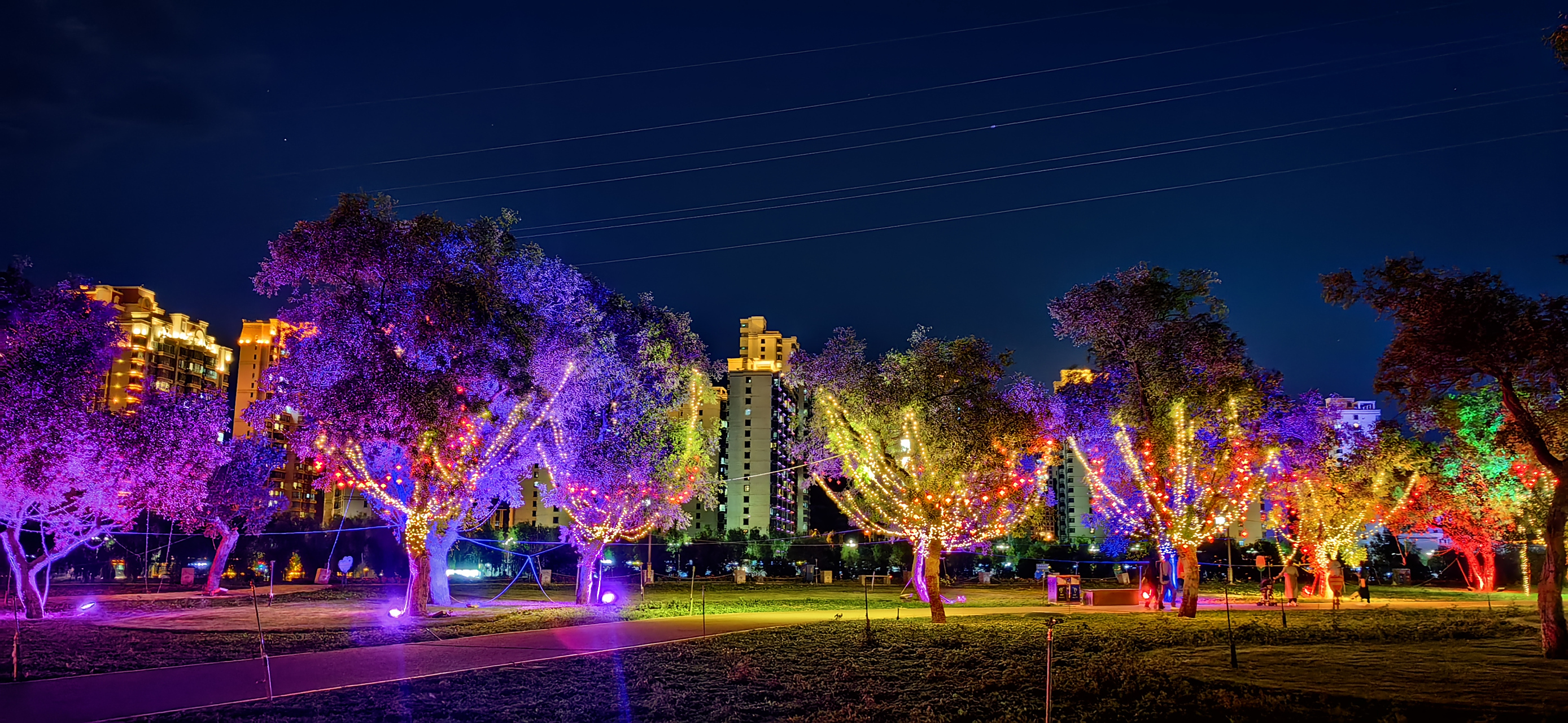 甘肃临夏永靖县的夜色撩人