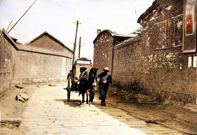 1923年的营口老照片:小贩对镜头打着哈欠,风景地宛若江南水乡