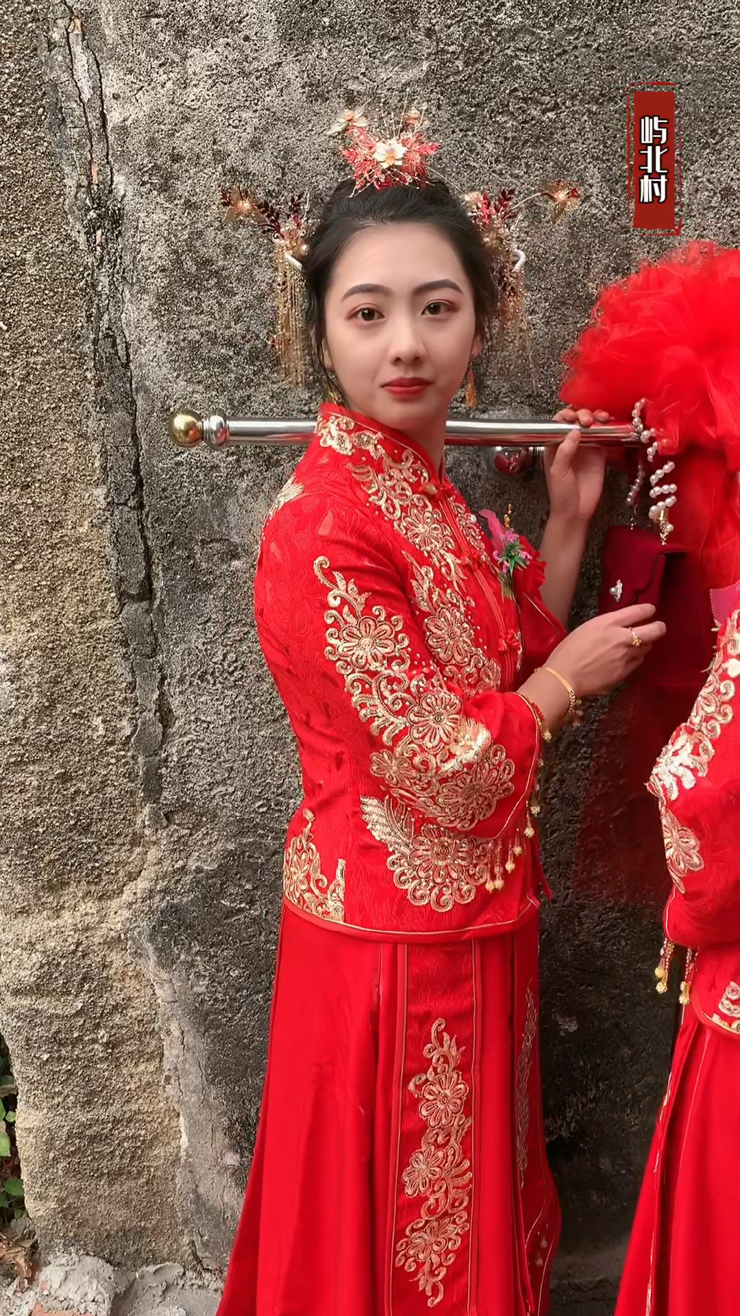 广东潮汕屿北李氏,红衣姑娘颜值惊艳全场!