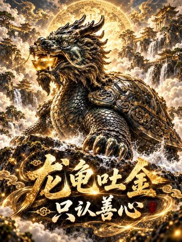 龙龟吐金，只认善心