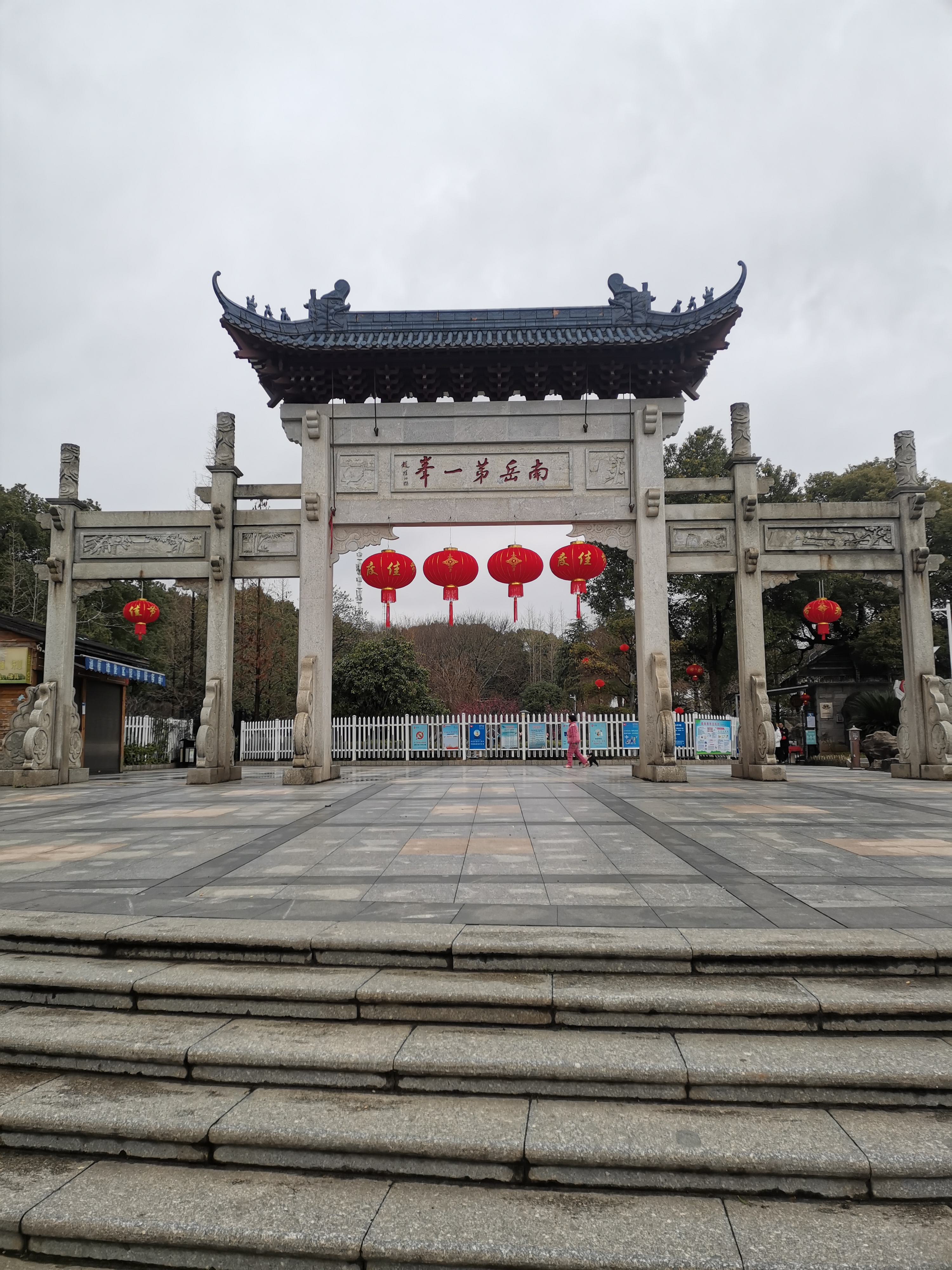 正月初九到雁峰公园看"红梅"