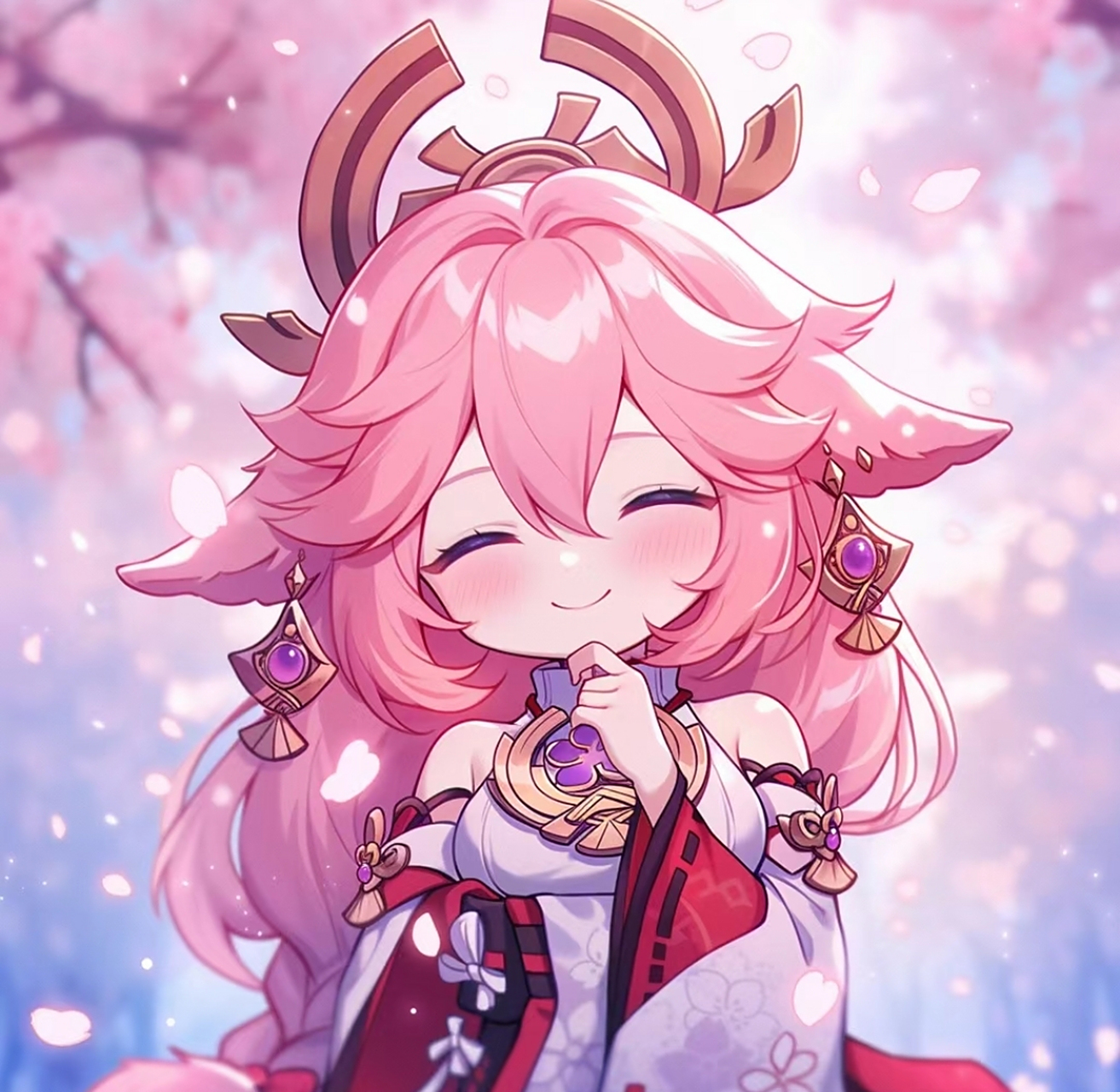 q版八重,这也太可爱了吧[亲吻][亲吻][亲吻]#原神# #二次元