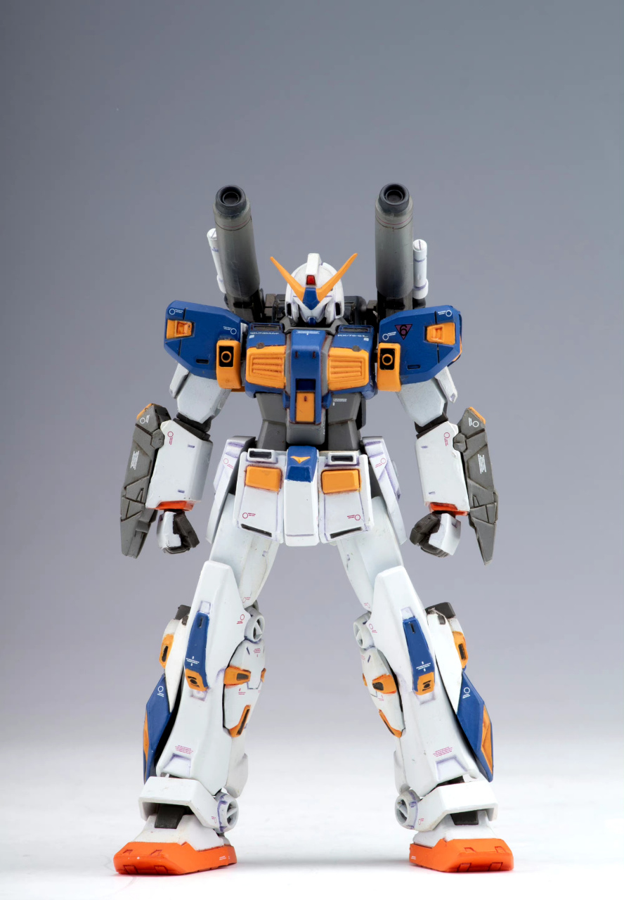 模型欣赏:机动战士高达0079 fix 高达六号机 "泥岩",by 目尔milk.