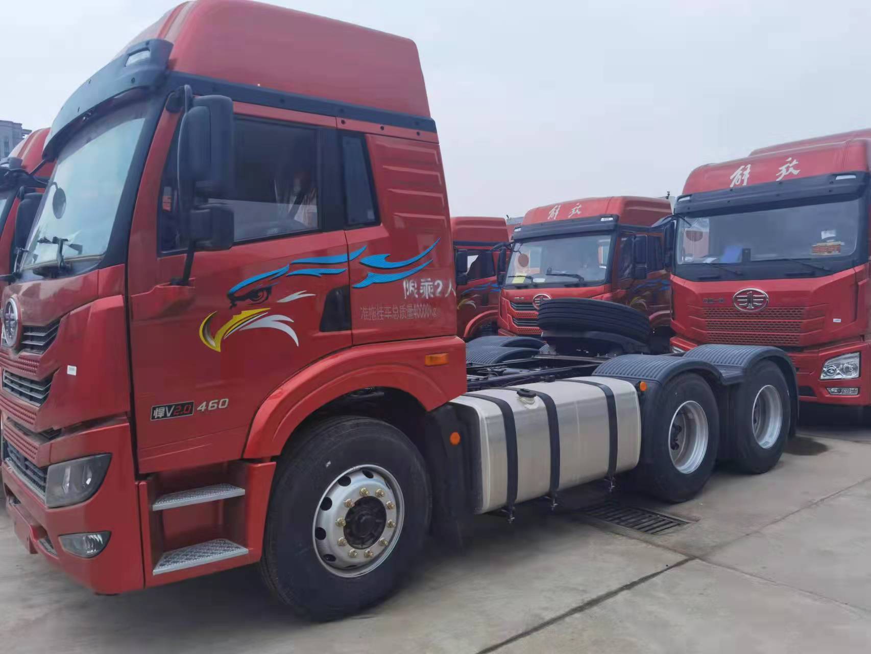 国五预挂牌解放悍威460马力潍柴发动机,车身最轻