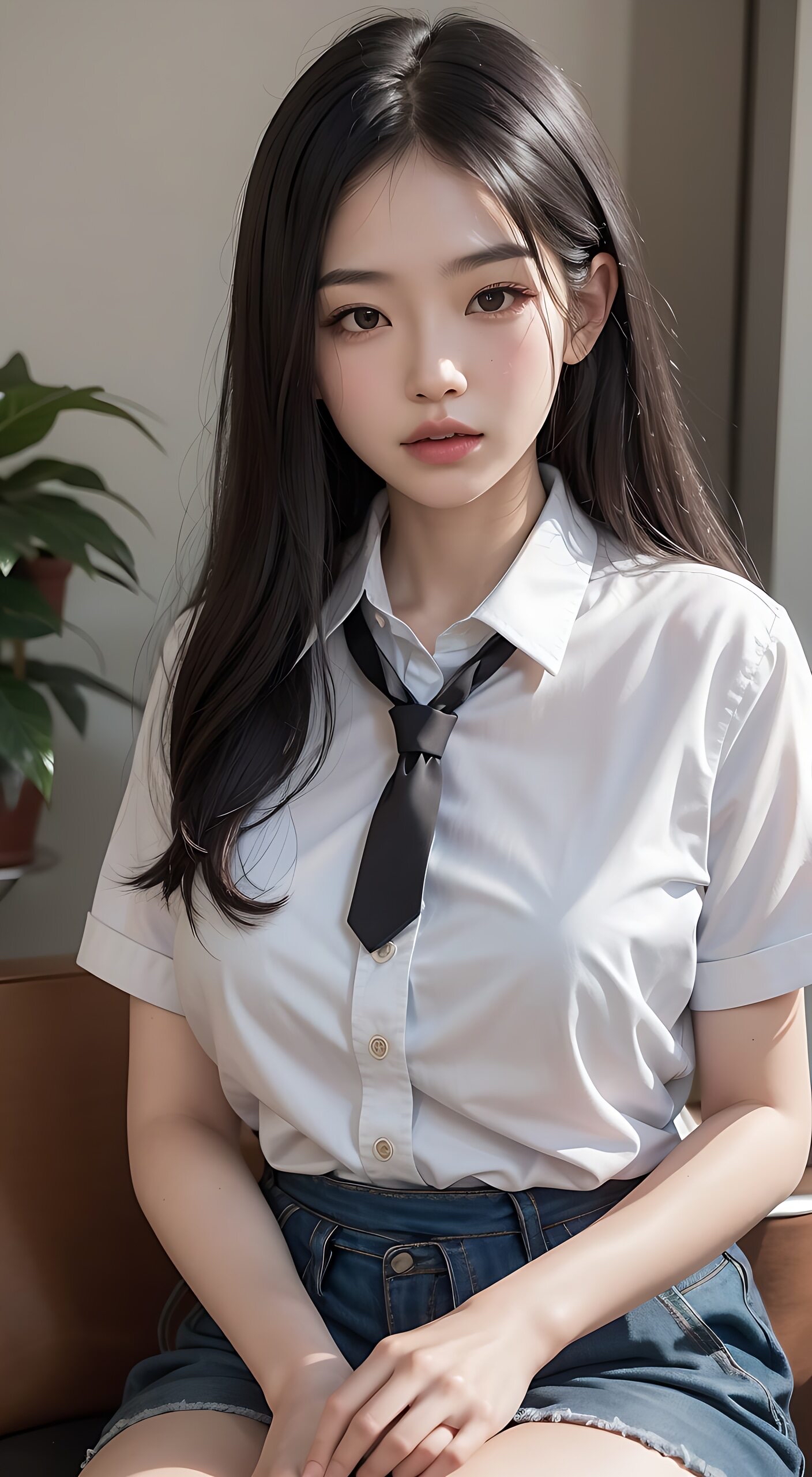 jk制服美女