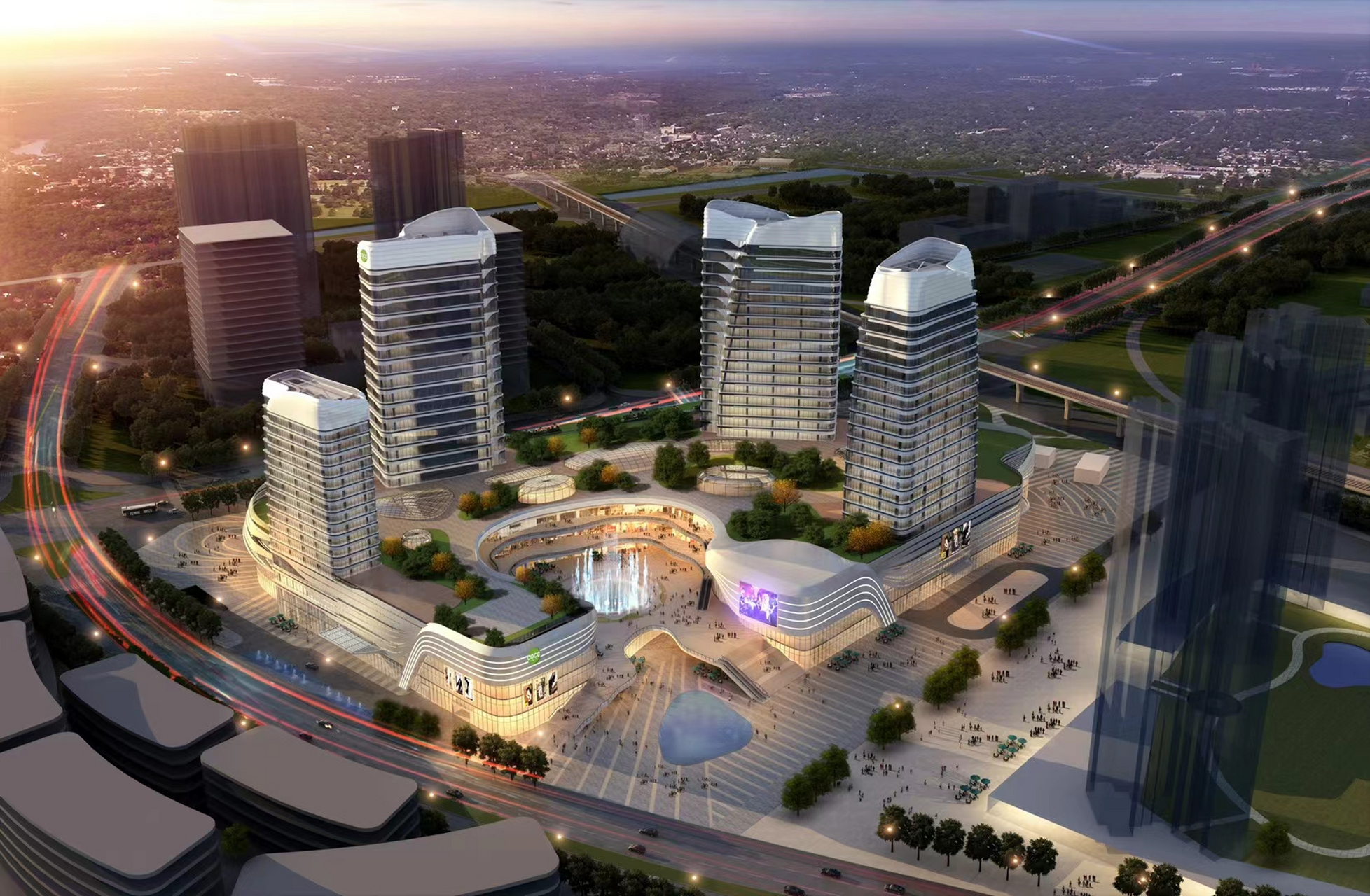 99星河所在  必定中心 星河coco park 将打造南沙最高端的商业情景