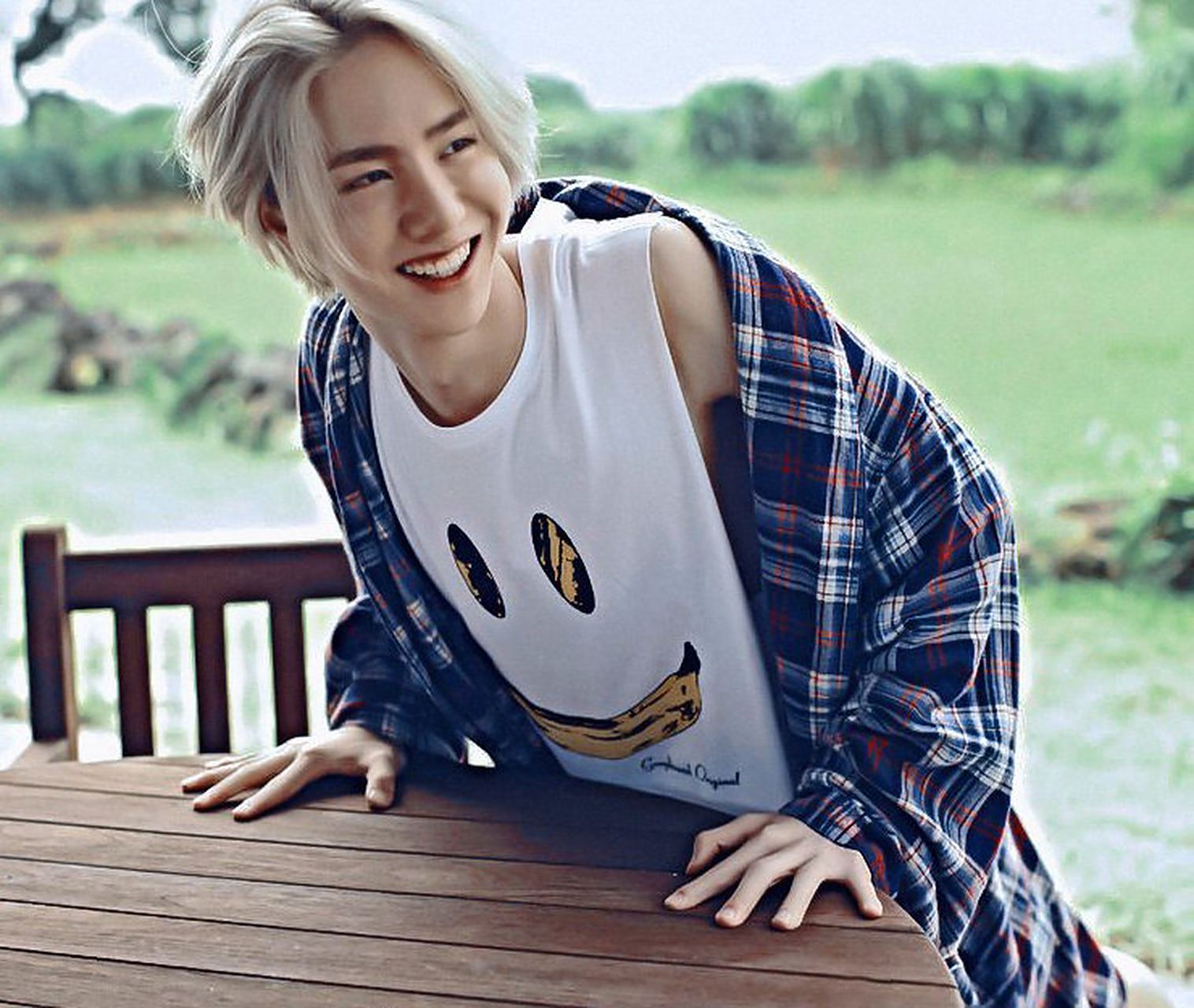 上一次王一博金发还是白牡丹 #王一博