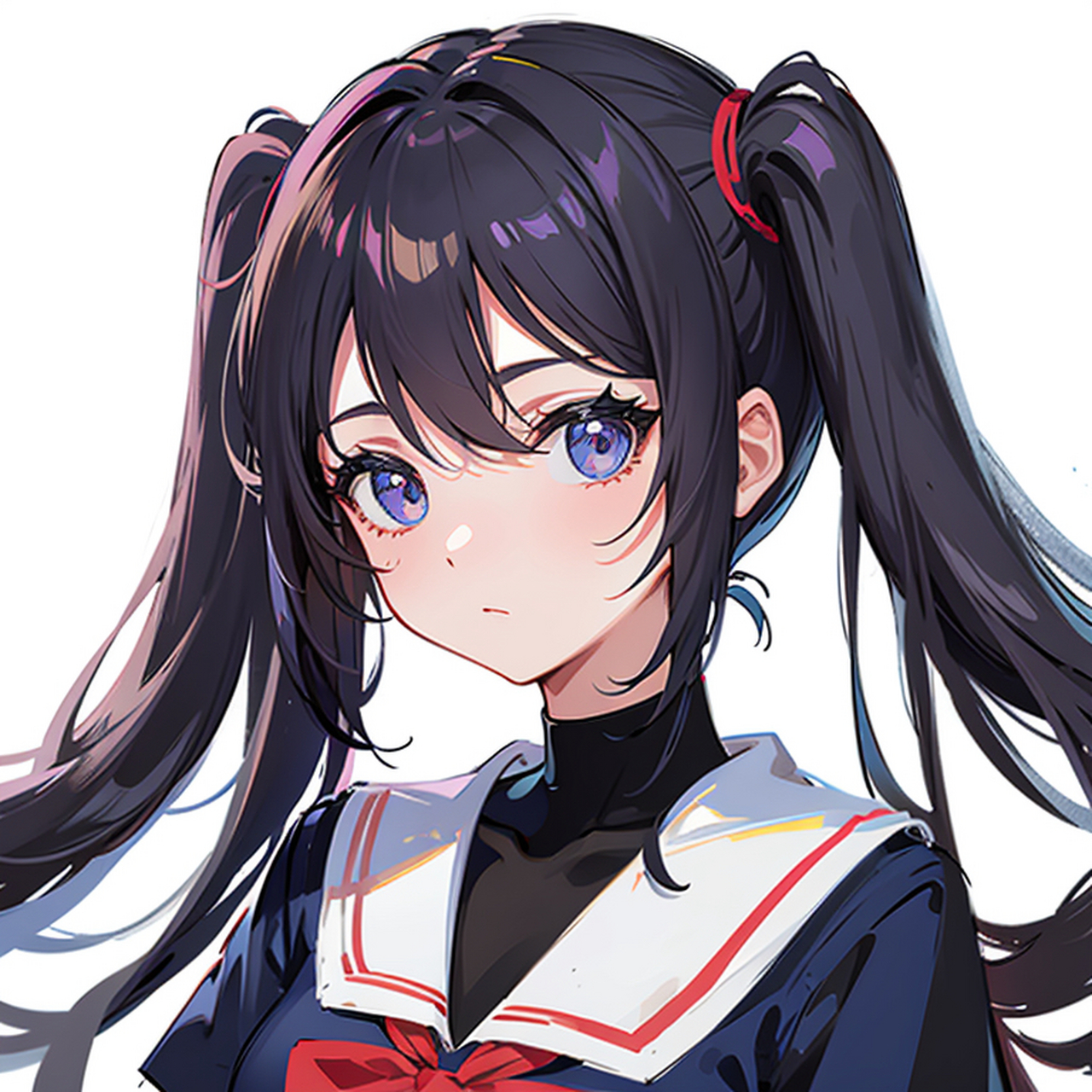 校服二次元美少女美图来啦