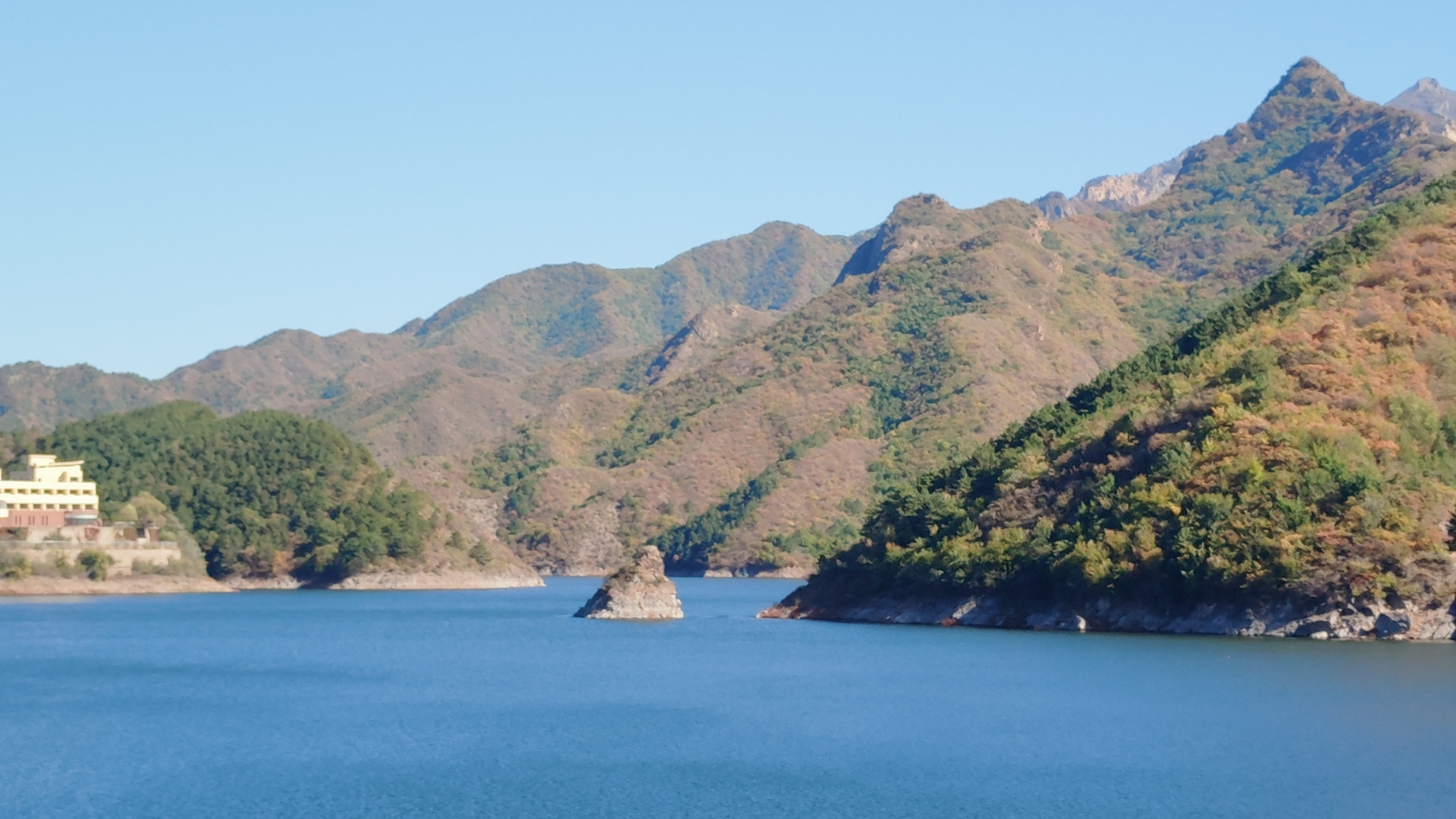 密云雾灵湖山水风光#迷人打卡地