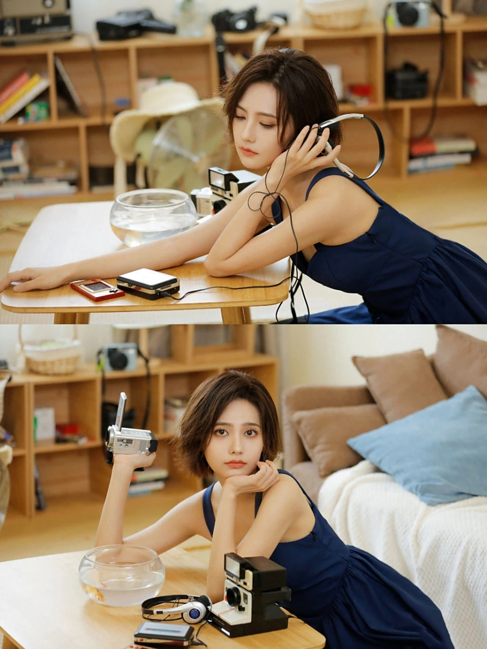 我们姜珮瑶身材是很不错的