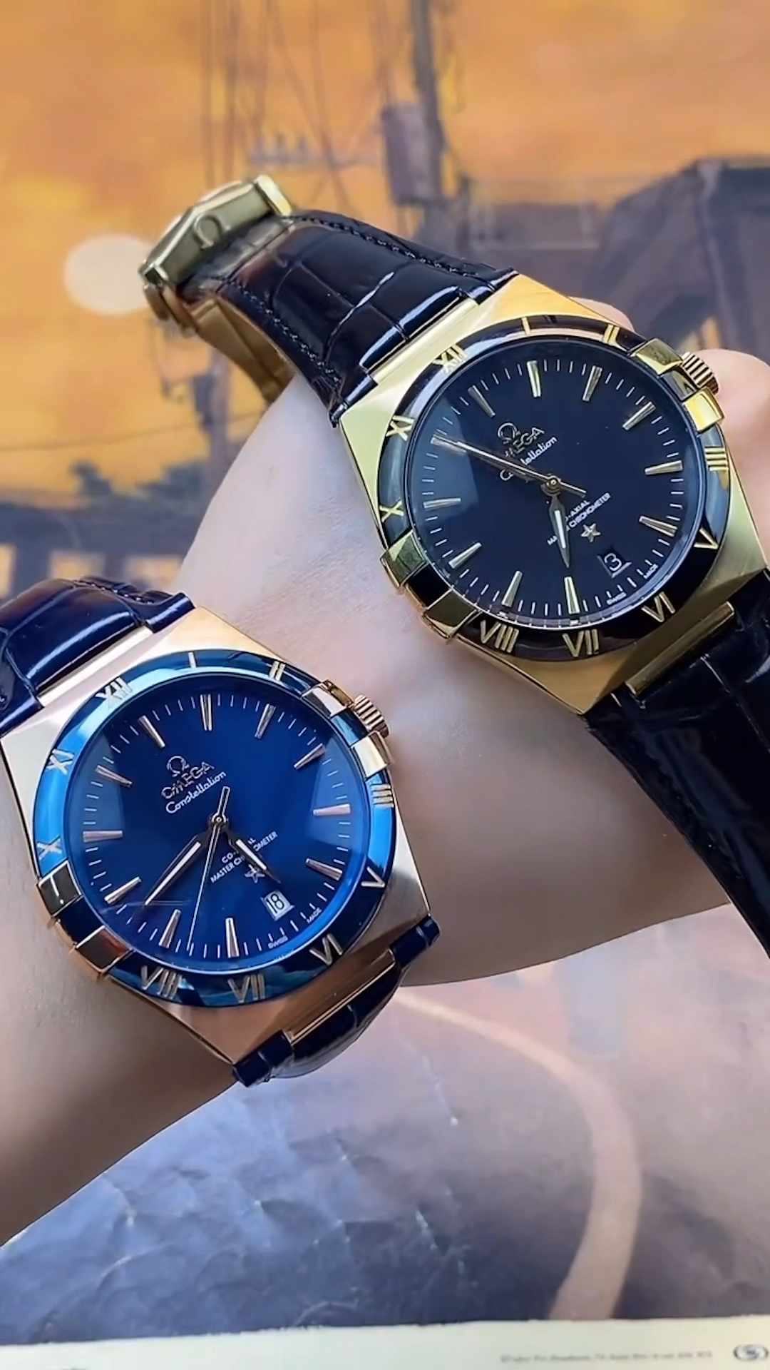 欧米茄星座第五代系列,这设计真的很创新独特及简单-度小视