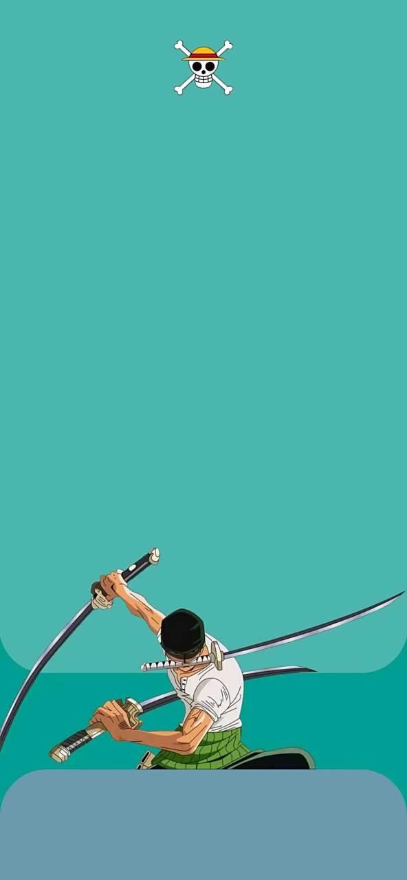 壁纸# #海贼王# 海贼王绿藻头索隆