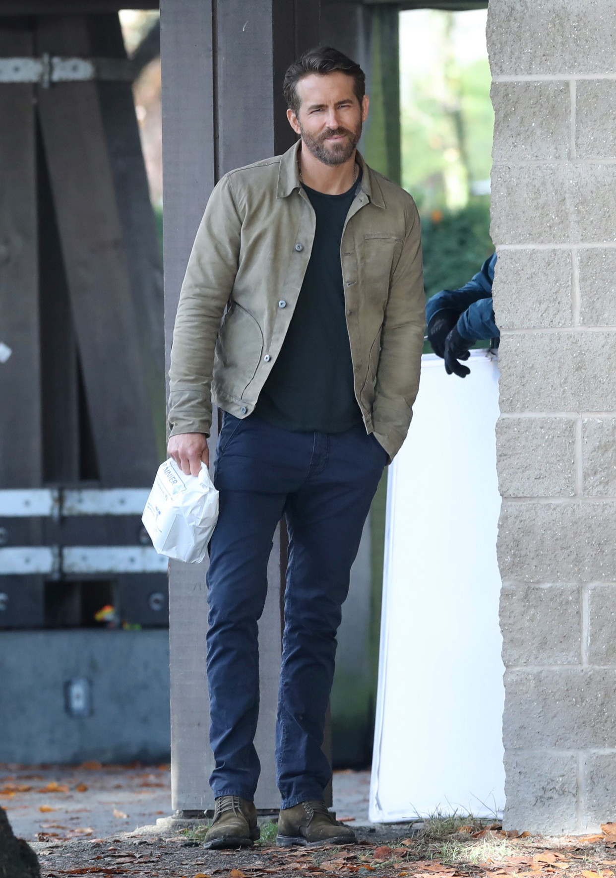 瑞安·雷诺兹(ryanreynolds)拍摄新片《亚当计划》高清片场照