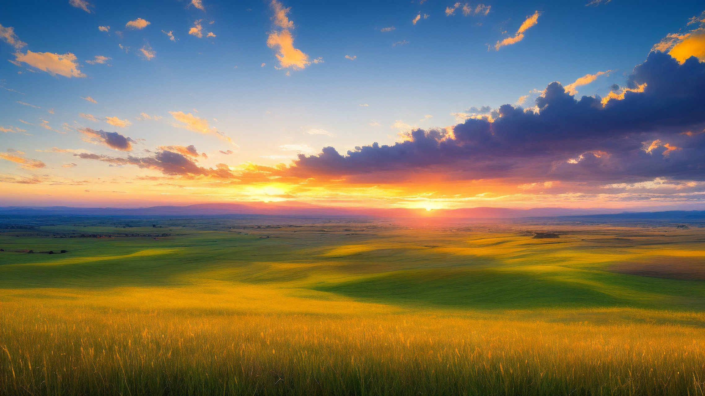 用ai画了四张风景图,感觉还行吧.#ai共创计划